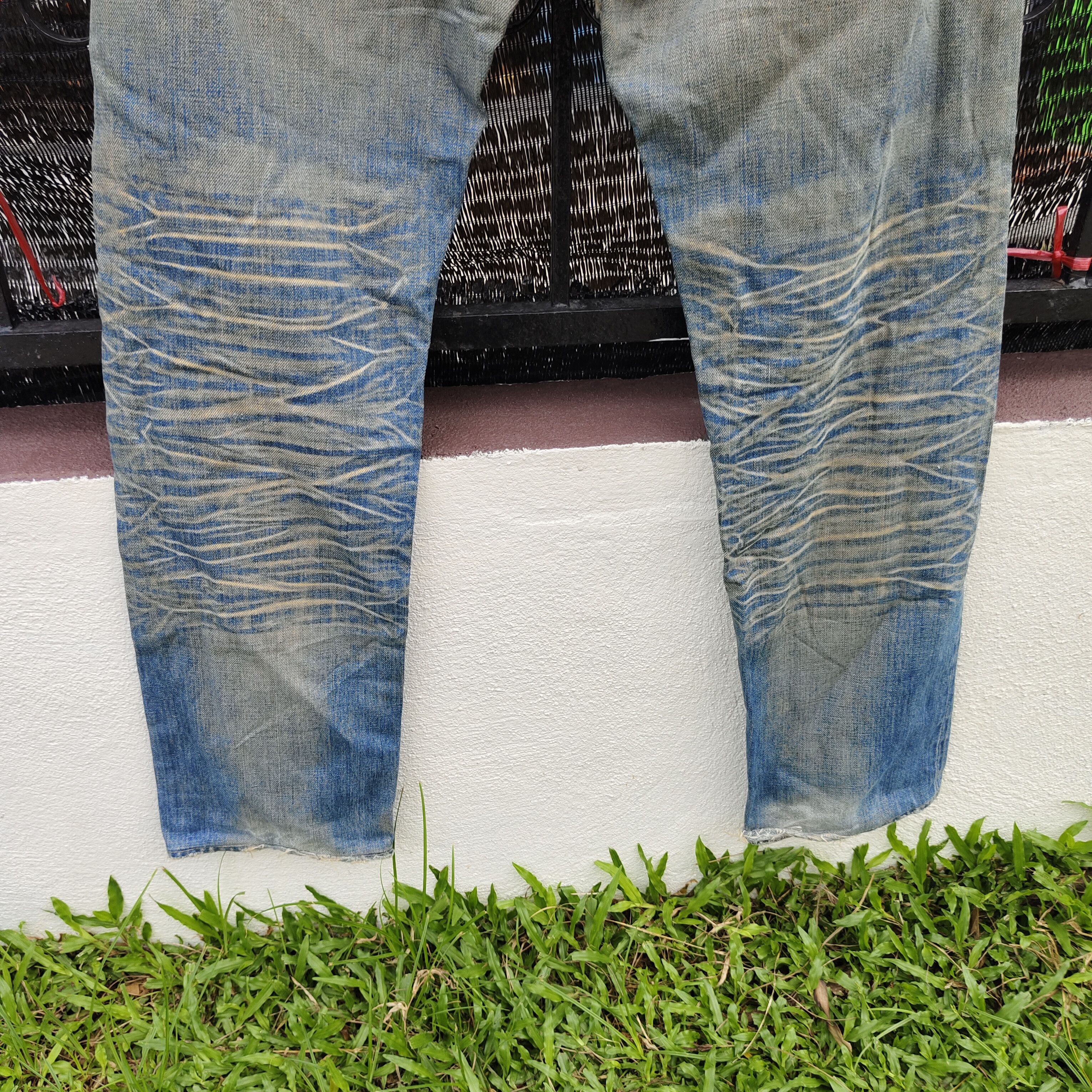 Levi's Vintage Levi's Big E Lot 66501 Distressed Selvedge Jean Size US 30 / EU 46 - 7 Thumbnail