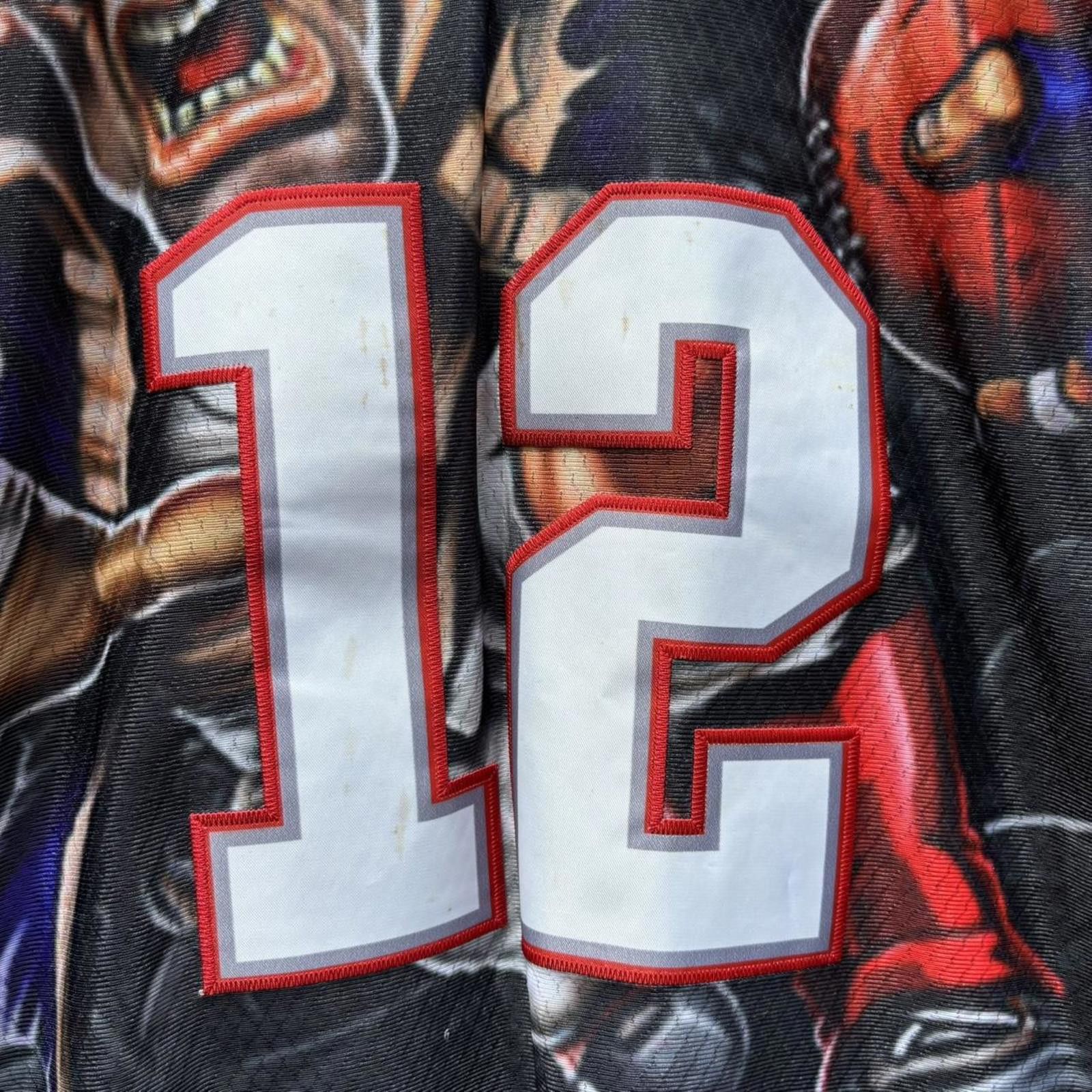 NFL New England patriots Tom Brady all over print jersey L Size US L / EU 52-54 / 3 - 3 Thumbnail