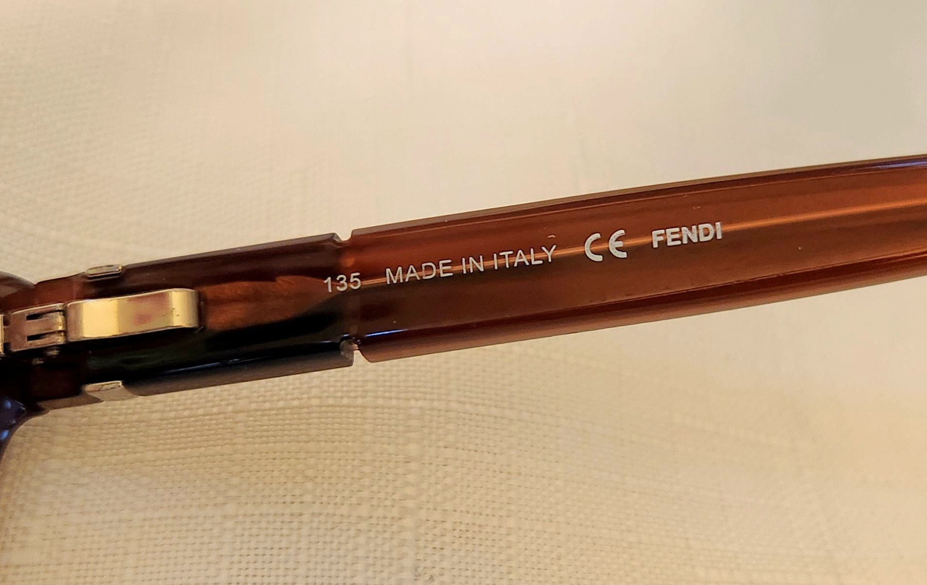 Fendi FENDI F958 232 52-18-135 Eyeglasses Frames Only Spectacles Size ONE SIZE - 10 Thumbnail