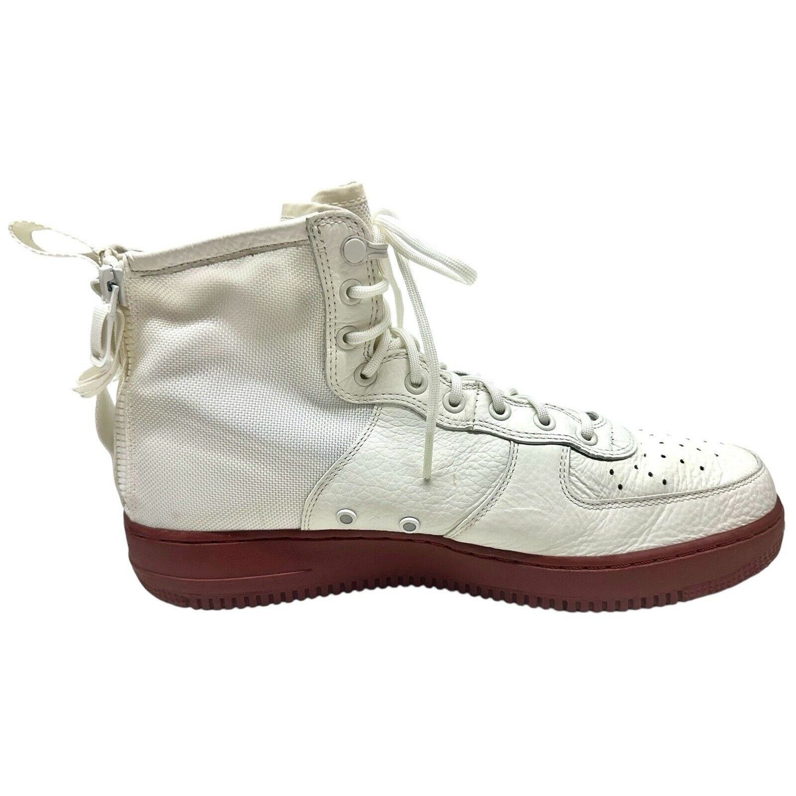 Nike Nike SF Air Force 1 Mid "Red Ivory" 917753-100 Men's 12.5 Size US 12.5 / EU 45-46 - 10 Thumbnail