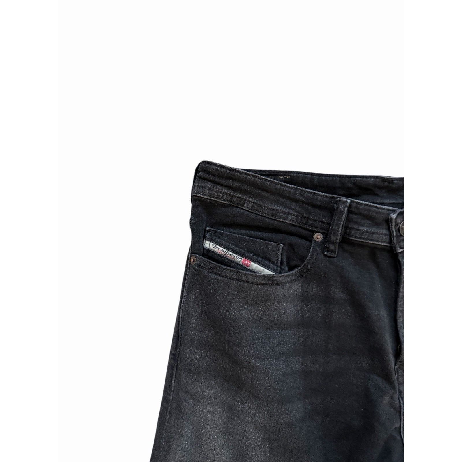 Diesel Diesel Mens Buster Tapered Jeans RE063 Black $250 Size 34/32 Size US 34 / EU 50 - 5 Thumbnail