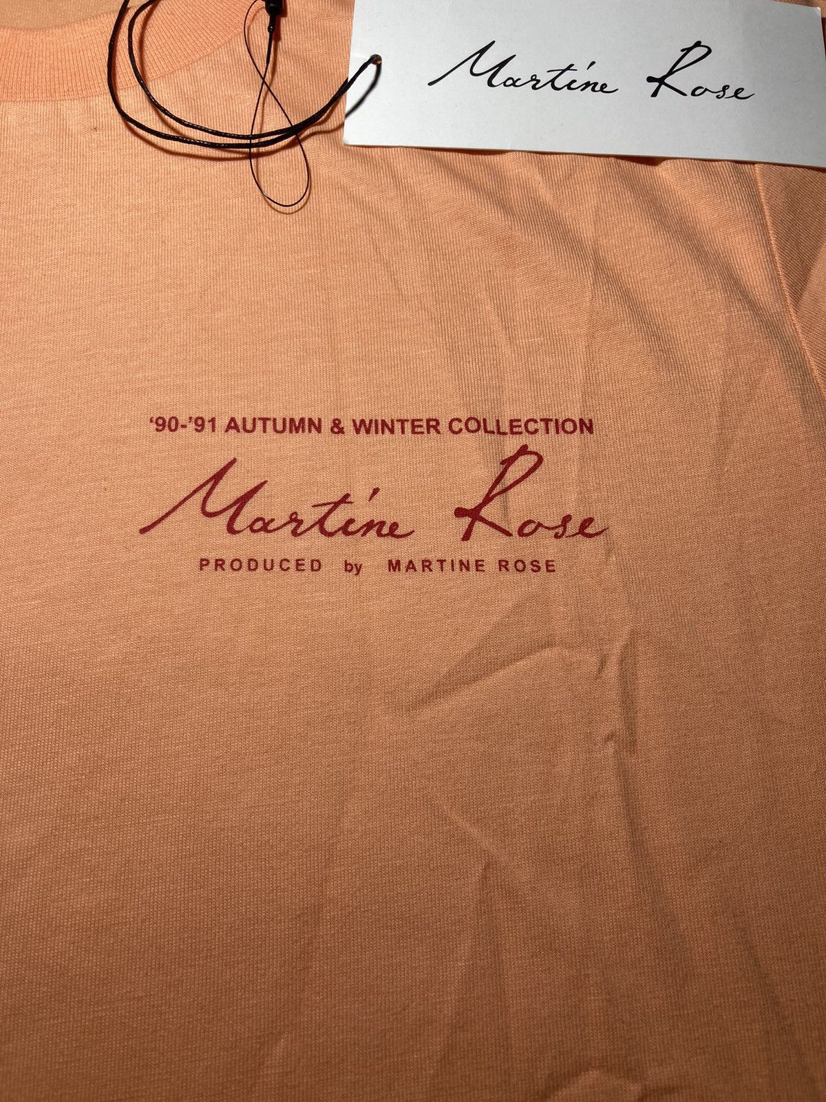 Martine Rose New FW17 Martine Rose Classic Logo 90-91 Autumn Tee 2017 90s Size US M / EU 48-50 / 2 - 3 Thumbnail