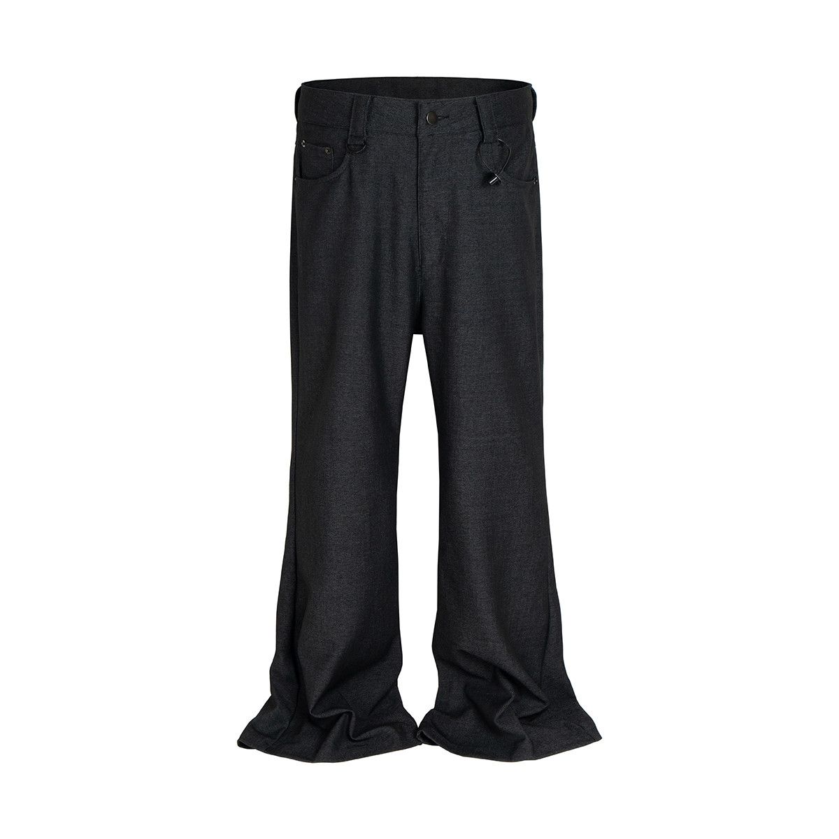 Japanese Brand × Vintage Streetwear Straight Loose Suit Pants Size US 31 - 4 Thumbnail