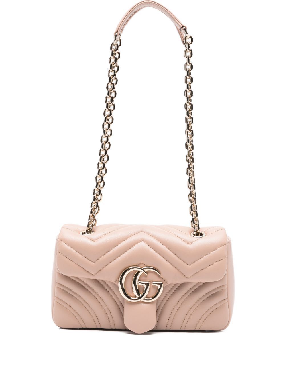 Gucci GG MARMONT LEATHER SHOULDER BAG Size ONE SIZE - 1 Thumbnail
