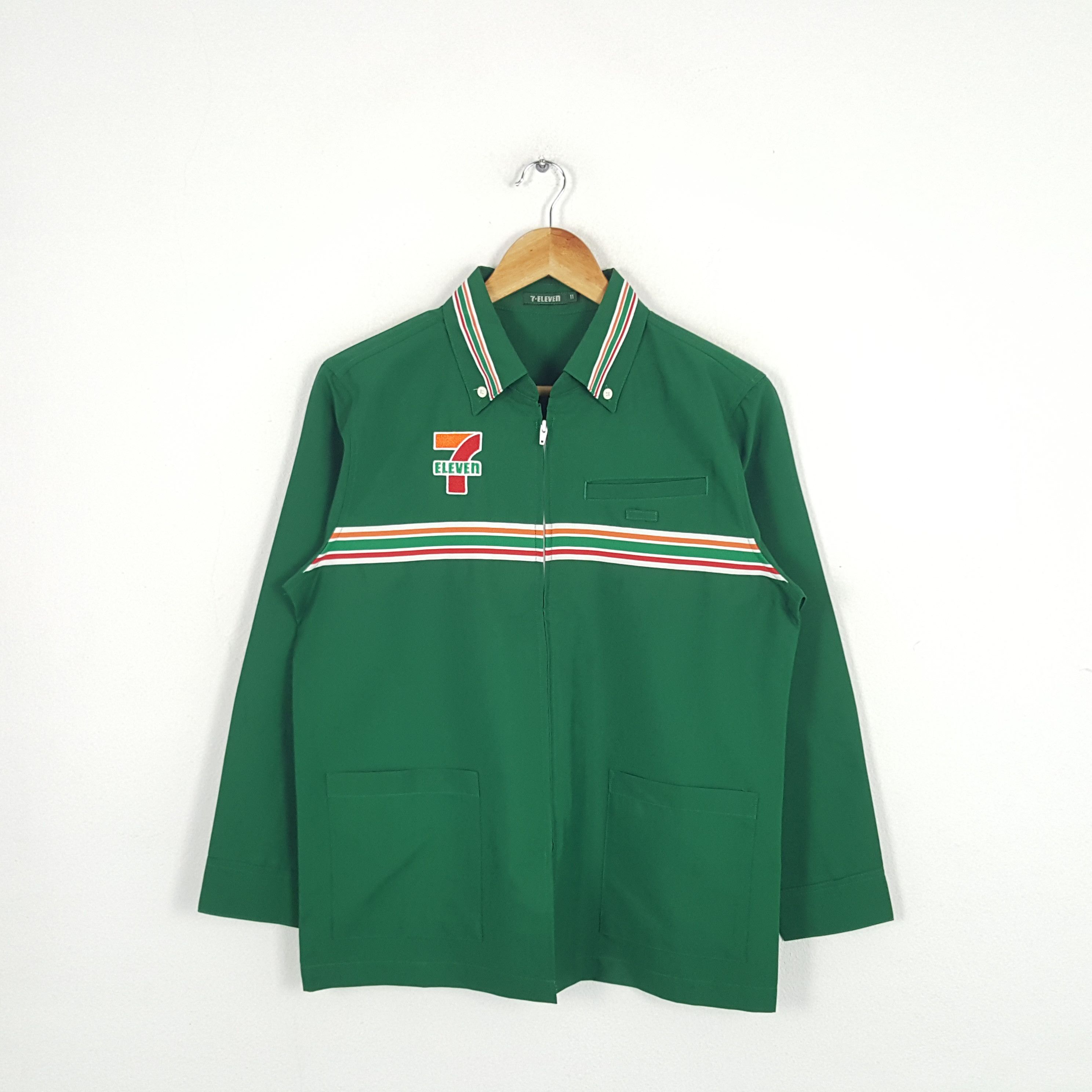 Japanese Brand × Vintage Vintage 7 Eleven Japanese Brand Uniform Jacket Size US S / EU 44-46 / 1 - 3 Thumbnail