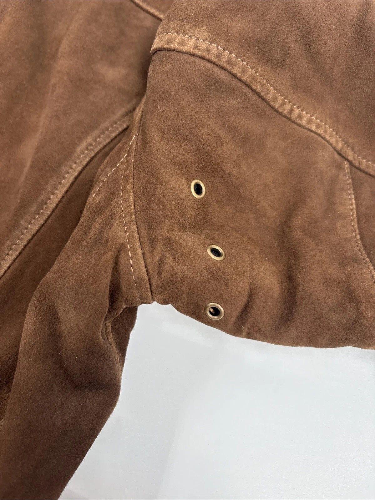 Polo Ralph Lauren Vtg Polo Ralph Lauren leather/wool REVERSIBLE jacket SMALL Size US S / EU 44-46 / 1 - 12 Thumbnail