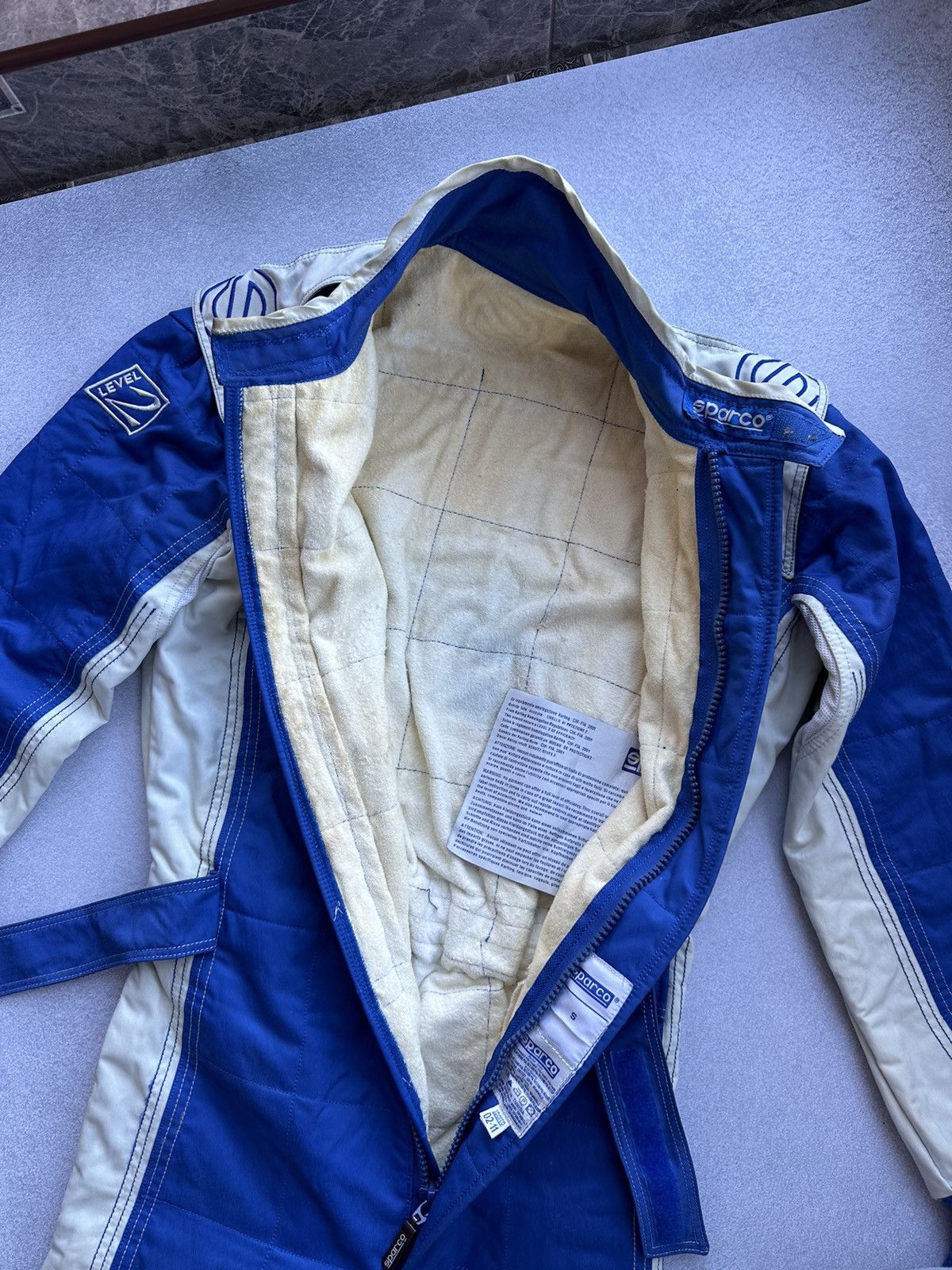 Vintage Sparco Cik-Fia 2001 Racing Tracksuit