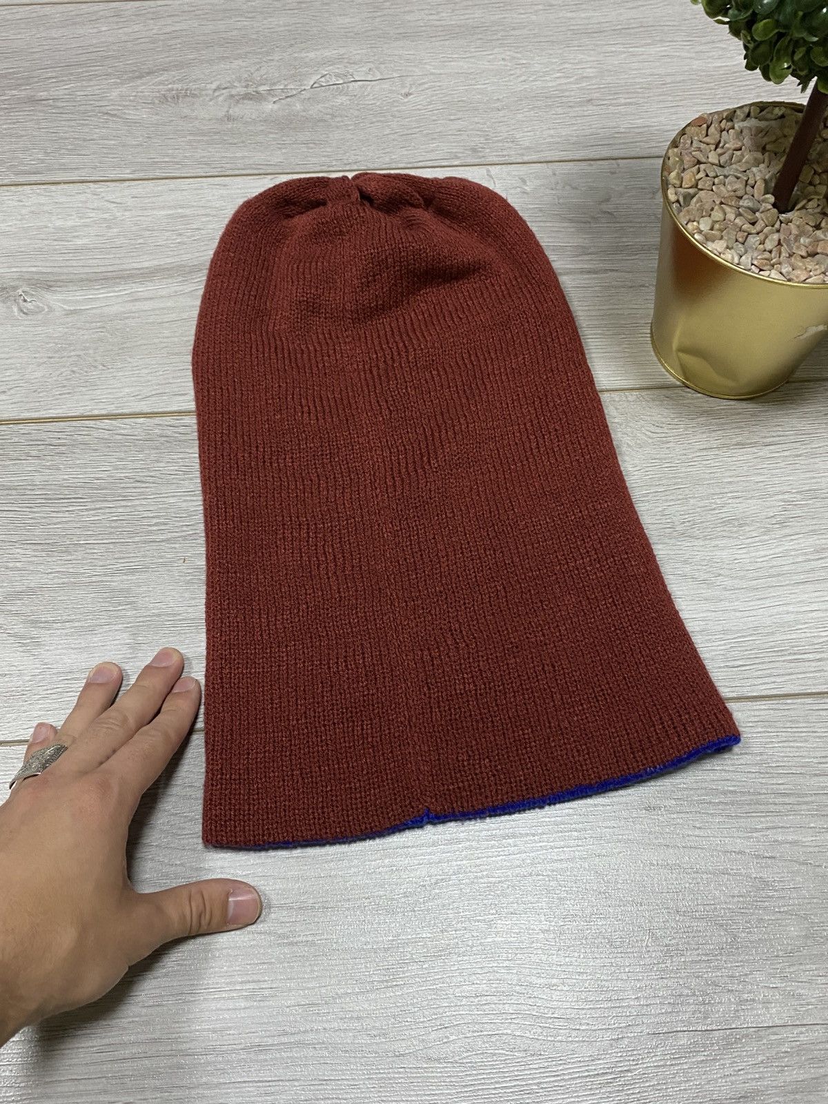 Stussy Stussy balaclava vintage hat knitted big logo ski Size ONE SIZE - 5 Thumbnail
