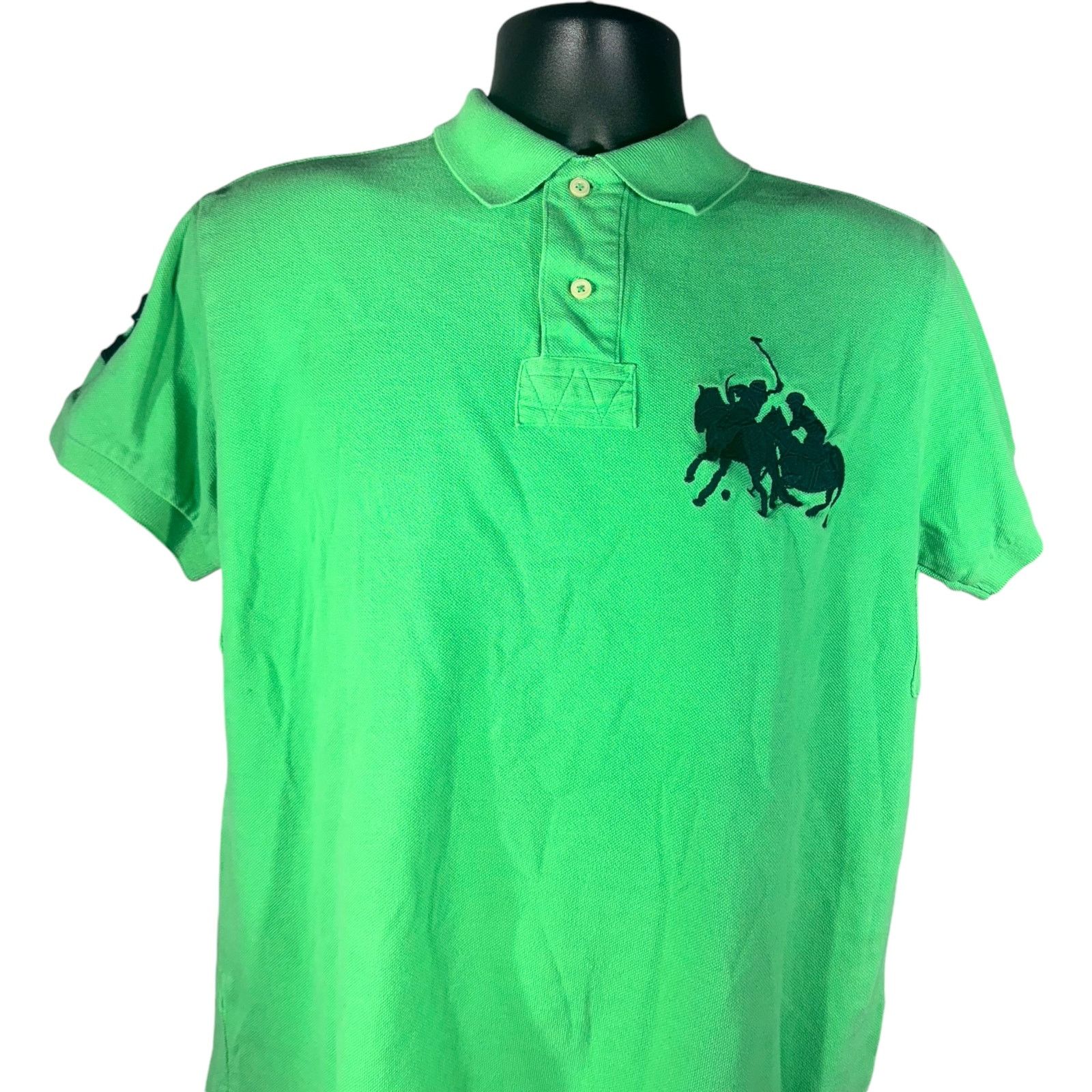 Polo Ralph Lauren Polo Ralph Lauren Big Pony Short Sleeve Polo Size US M / EU 48-50 / 2 - 2 Thumbnail
