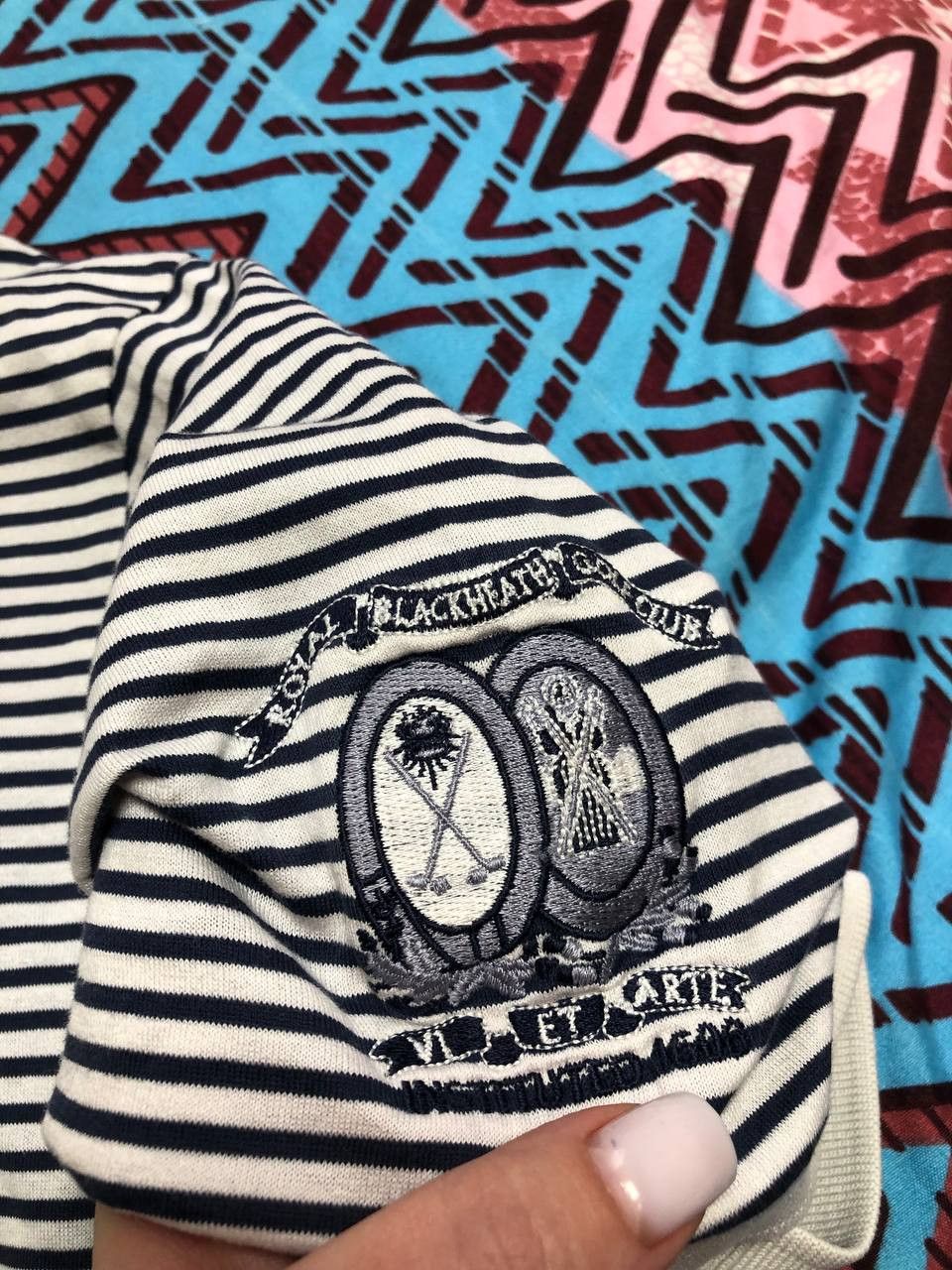 Polo Ralph Lauren Polo Ralph Lauren Striped Polo T-shirt Size US L / EU 52-54 / 3 - 12 Thumbnail
