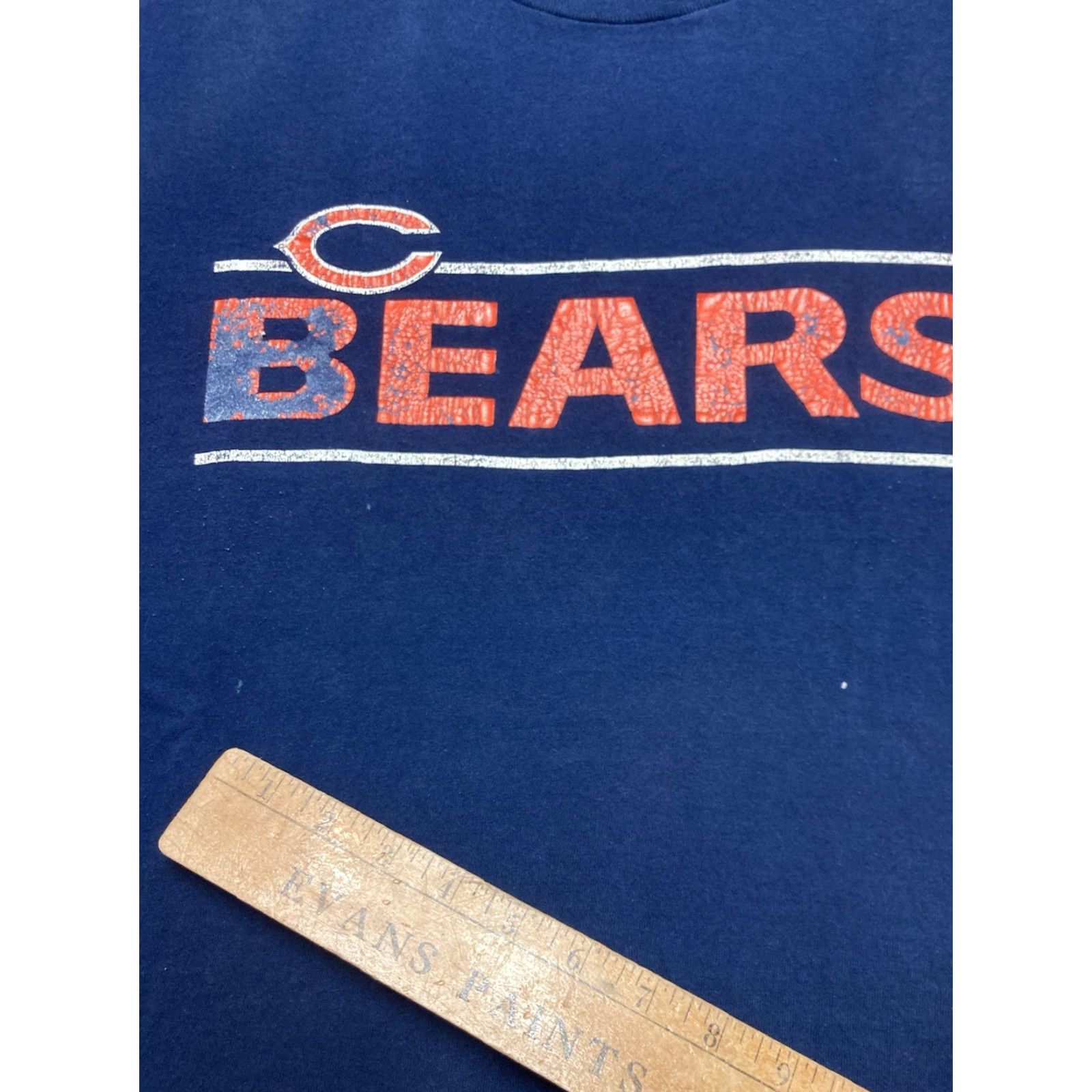 NFL VINTAGE 90s Chicago Bears NFL Graphic T-Shirt - Blue, Adult XL, Single Stitch, Men, Football Size US XL / EU 56 / 4 - 3 Thumbnail