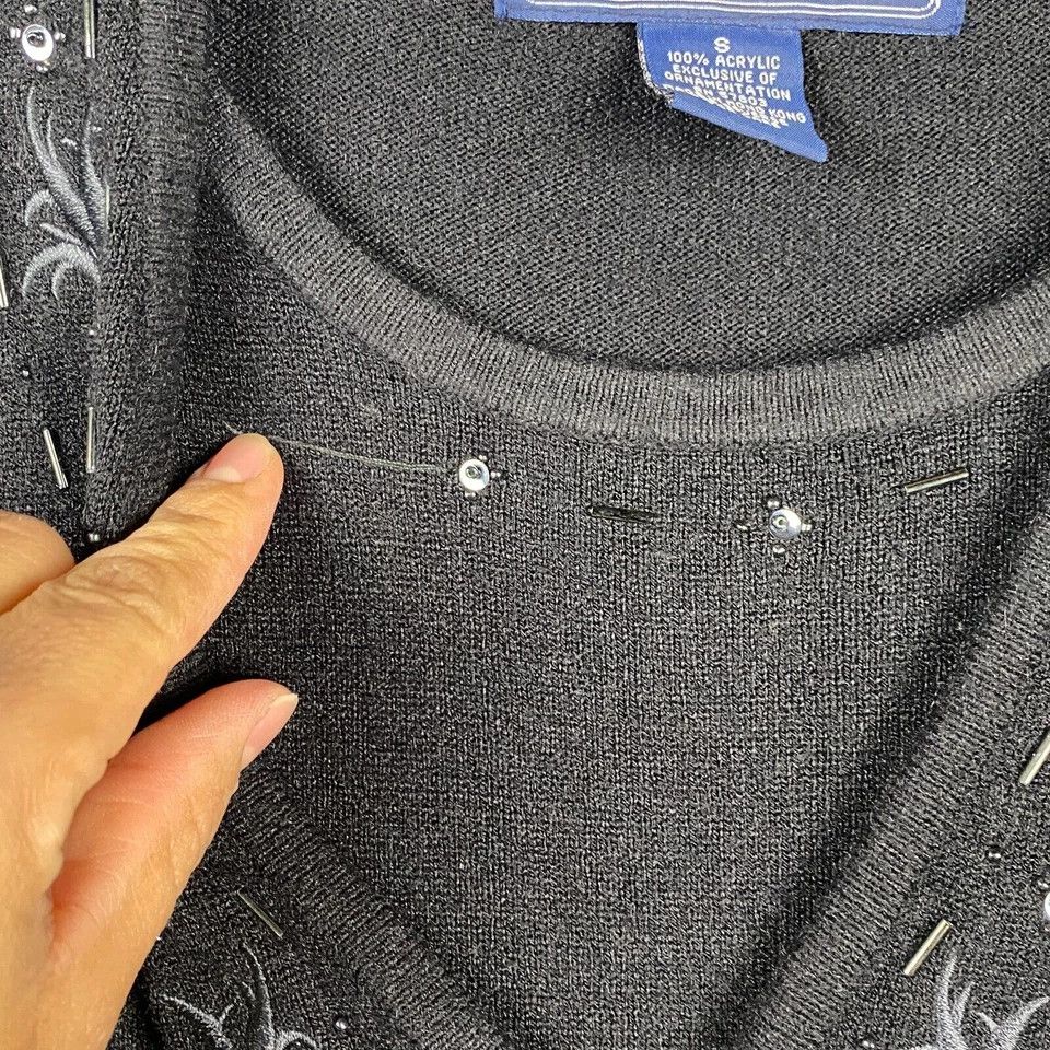 Other Norton Mcnaughton Cardigan Women's Petite Small Acrylic PS Size S / US 4 / IT 40 - 3 Thumbnail