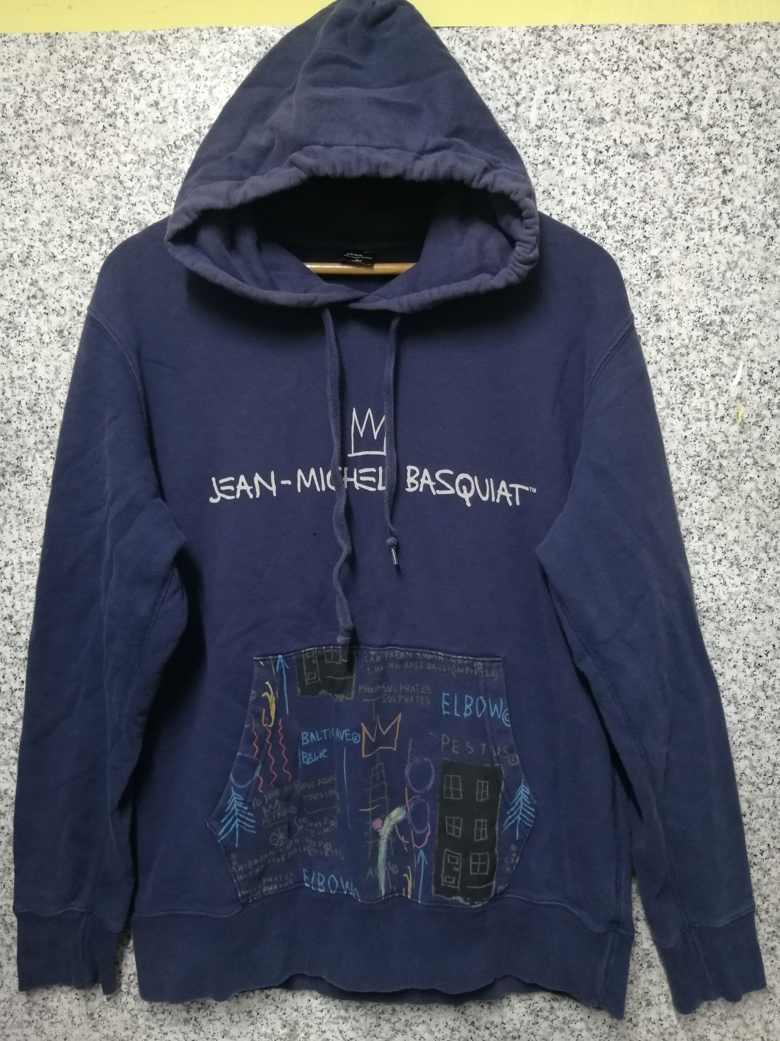 Uniqlo Sweatshirt Jean Michel Basquiat Single Pocket Grailed