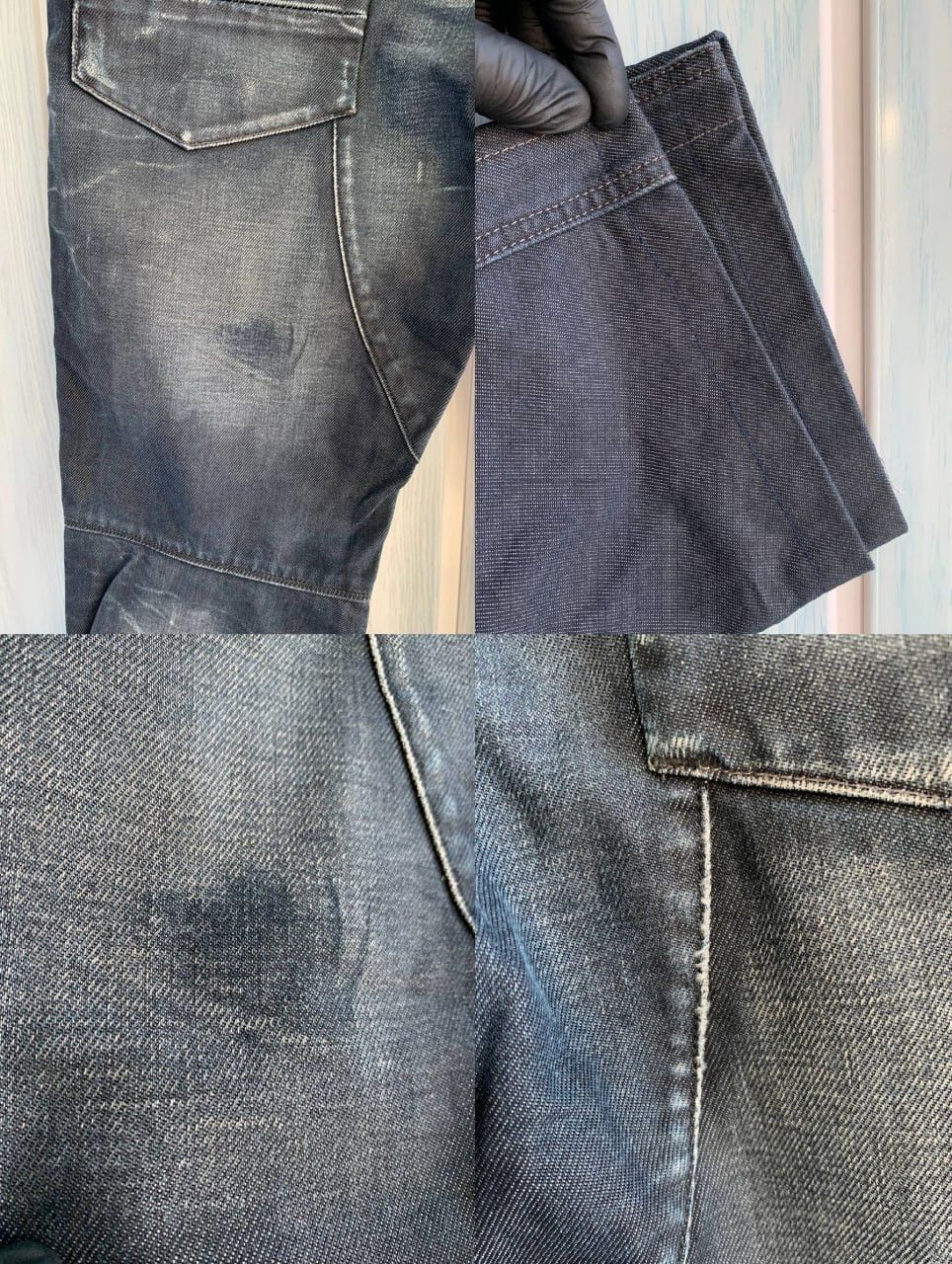 G-Star × Japanese Brand G-Star Raw 3301 General 5620 Tapered Extract Denim Jeans Size US 33 - 23 Thumbnail
