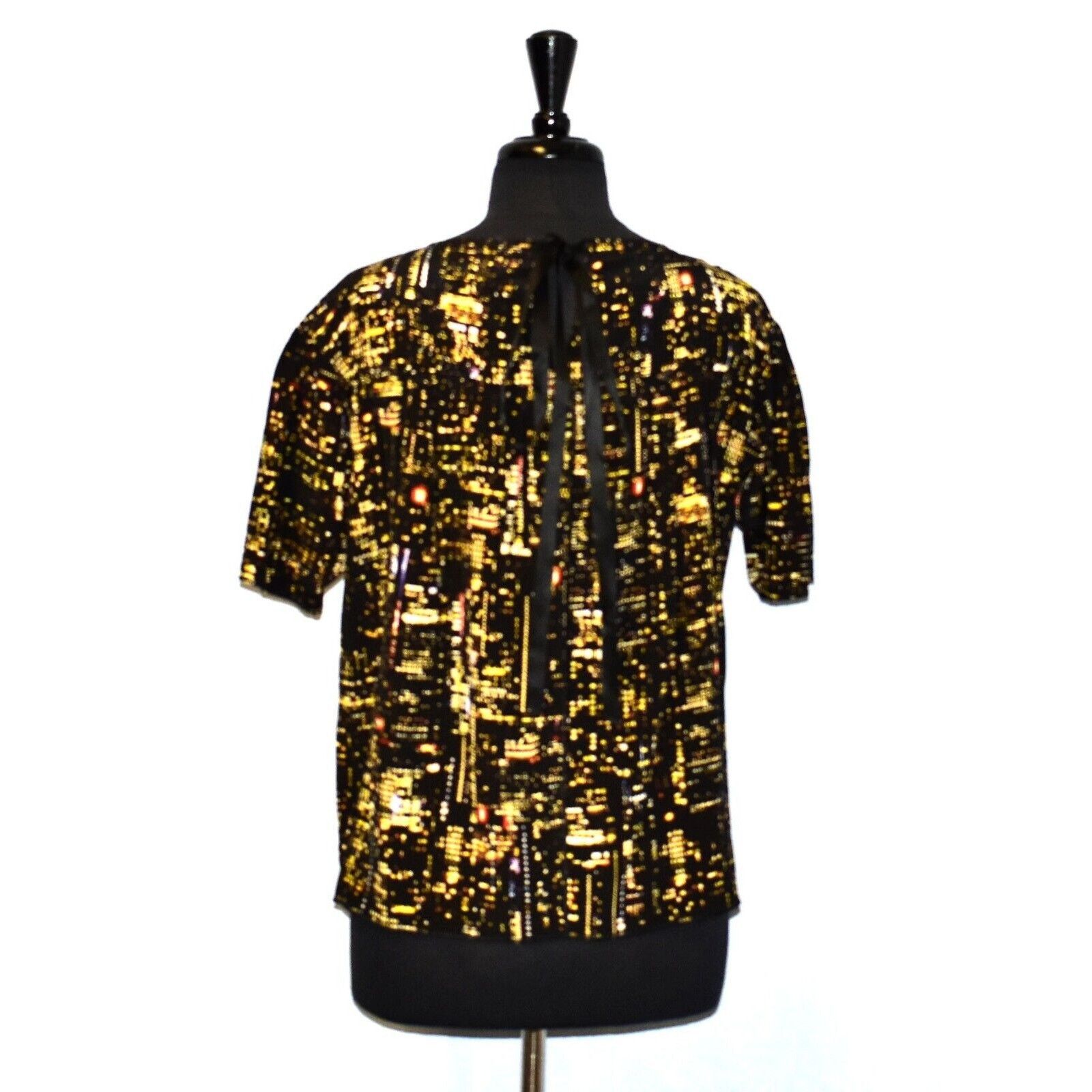 Marc Jacobs NWT MARC JACOBS Silk Bow Front & Tie Neck Back Blouse Top 2 Size XS / US 0-2 / IT 36-38 - 3 Thumbnail