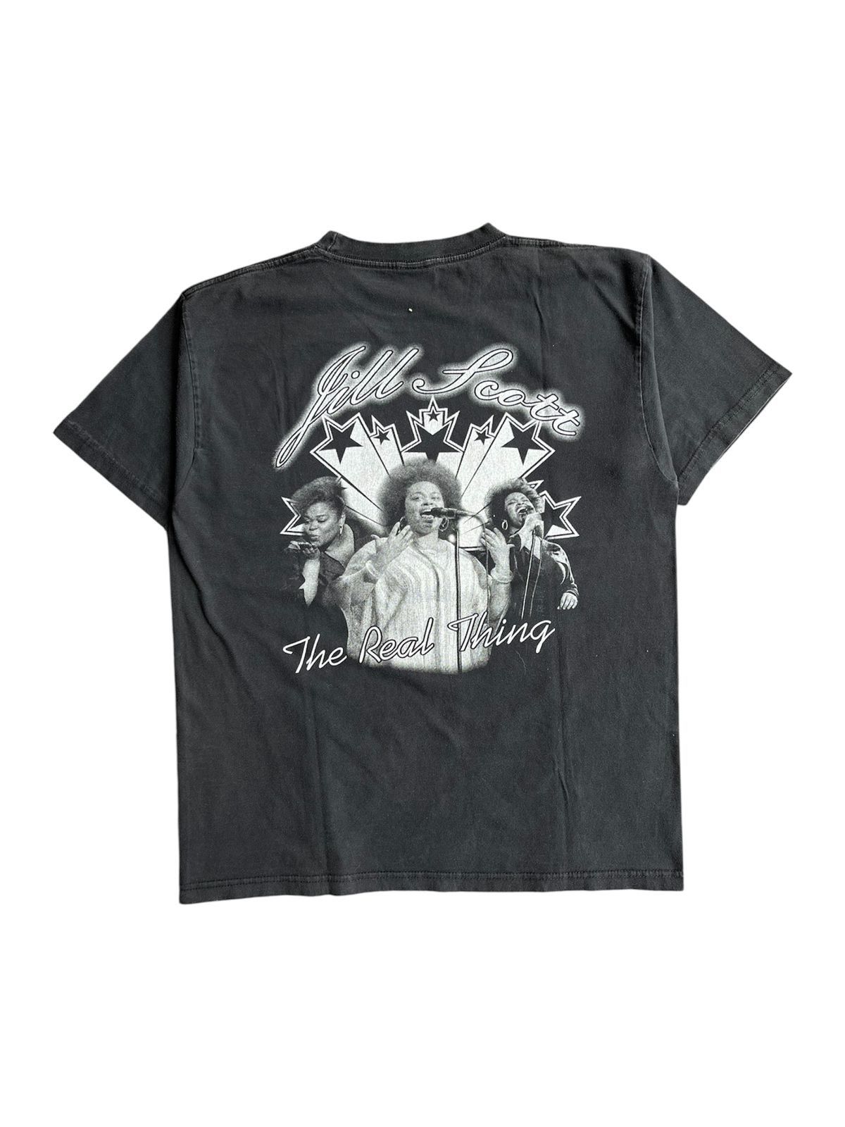 Rap Tees Early 00s Jill Scott The Real Things Tshirt Size US XL / EU 56 / 4 - 3 Thumbnail