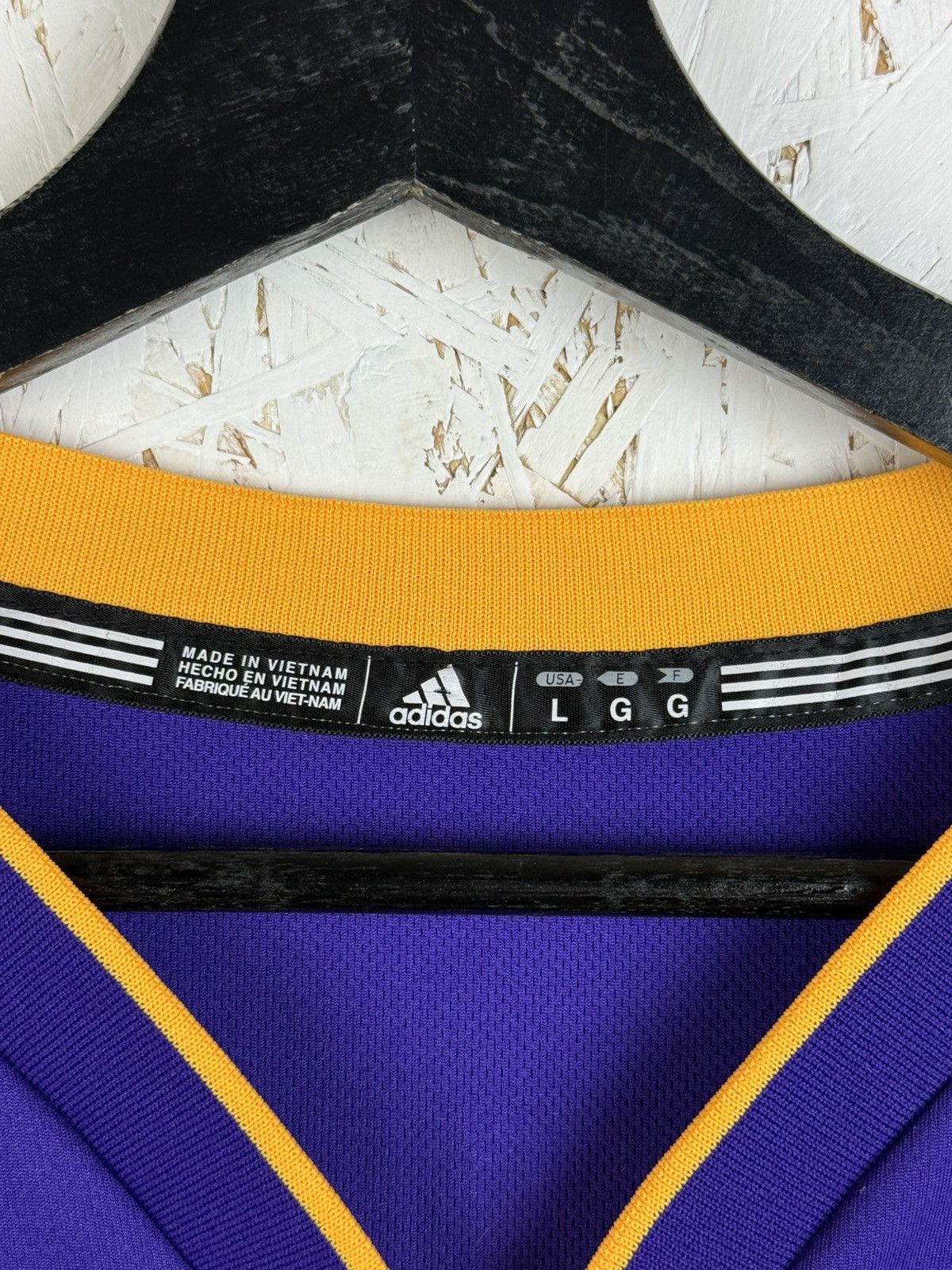Adidas Adidas La Lakers 2013/14 Away Kobe Bryant #24 Nba Jersey L Size US L / EU 52-54 / 3 - 7 Thumbnail