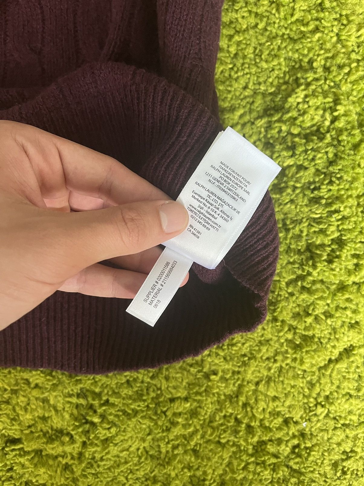 Polo Ralph Lauren × Ralph Lauren Polo Ralph Lauren wool + cashmere sweater Size L / US 10 / IT 46 - 10 Thumbnail