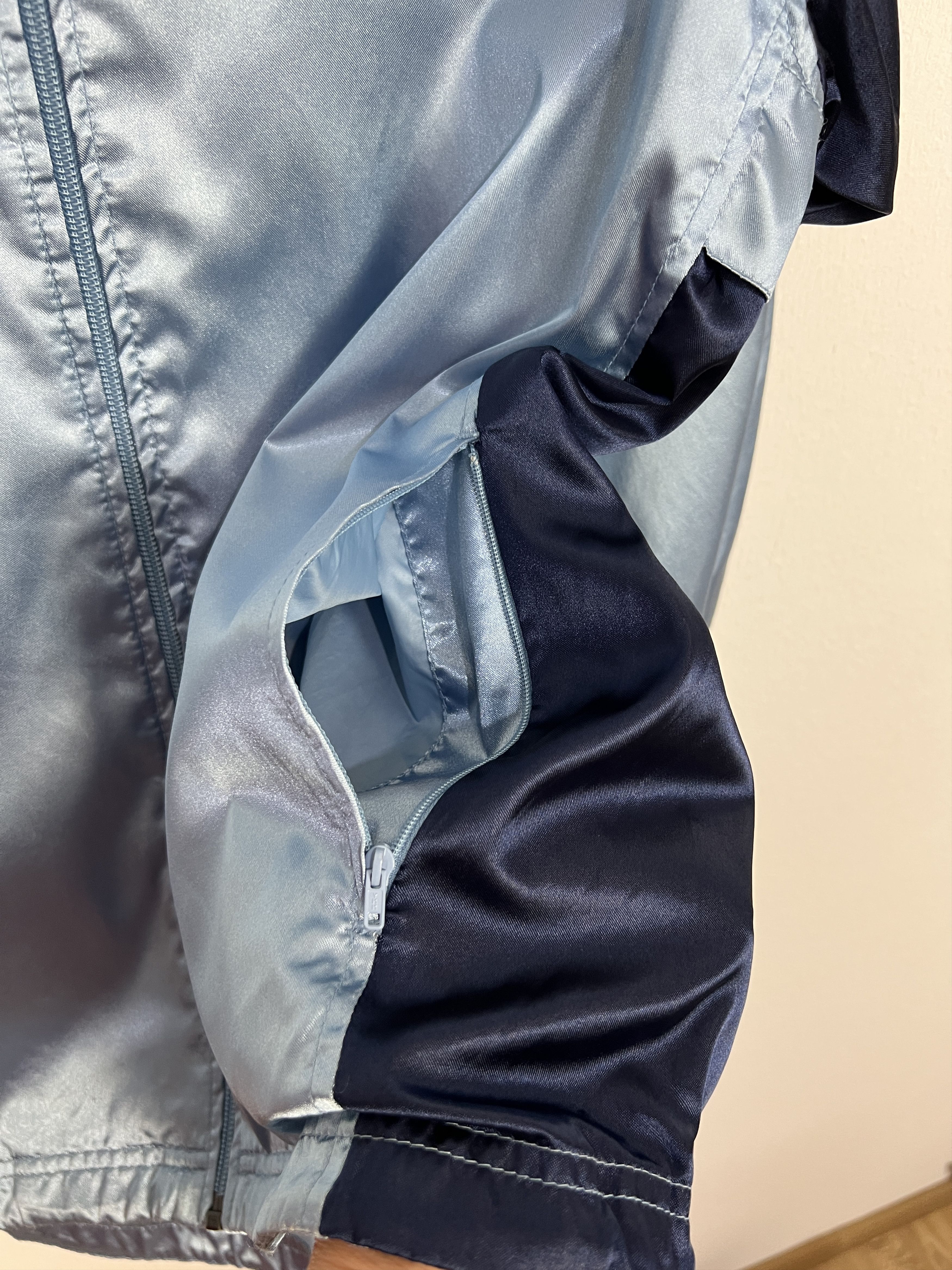 Nike Vintage 90's Nike Hertha Football Satin Jacket Soccer Size US M / EU 48-50 / 2 - 3 Thumbnail