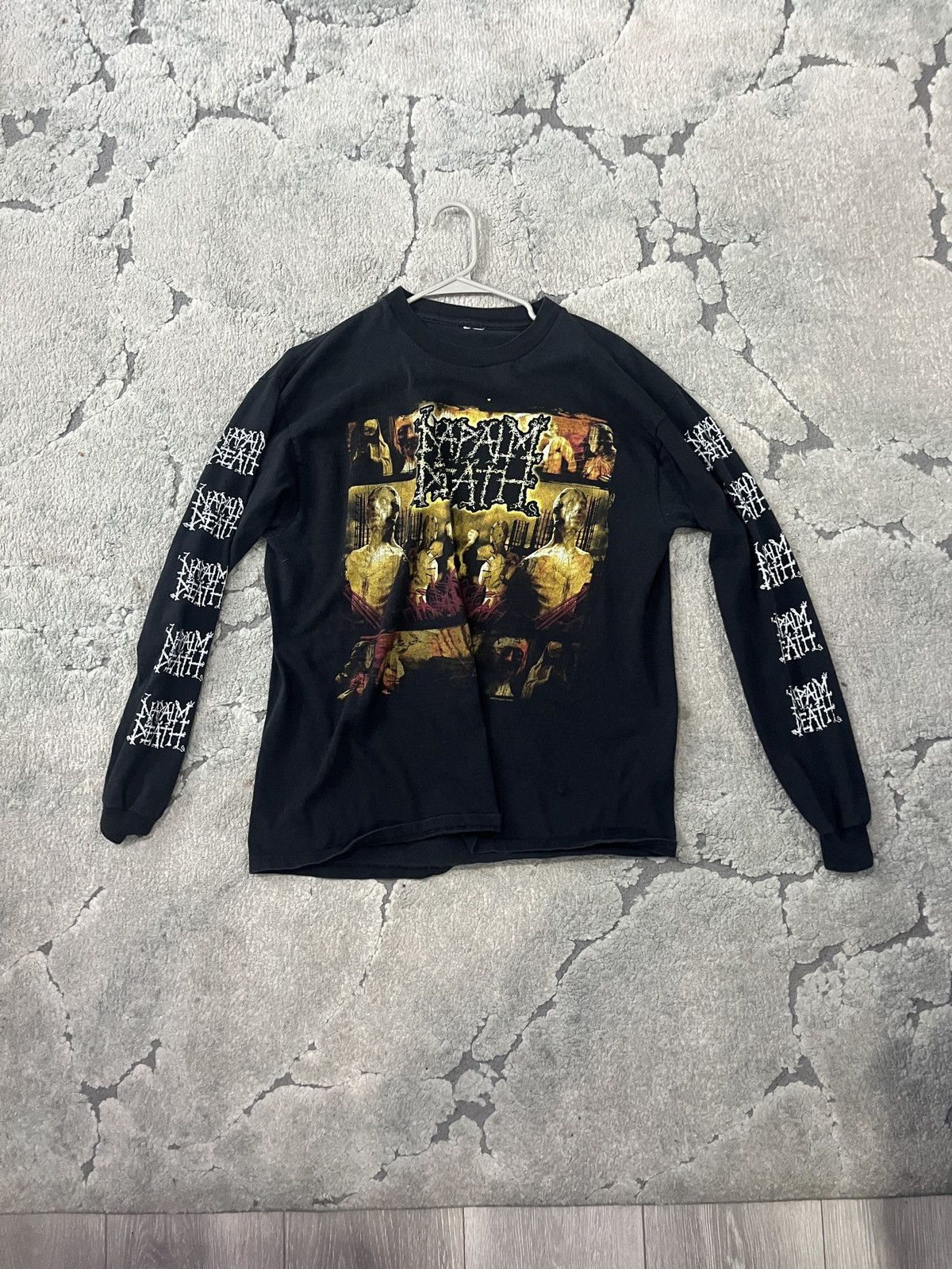 Band Tees Napalm Death Tour Longsleeve Size US L / EU 52-54 / 3 - 1 Thumbnail