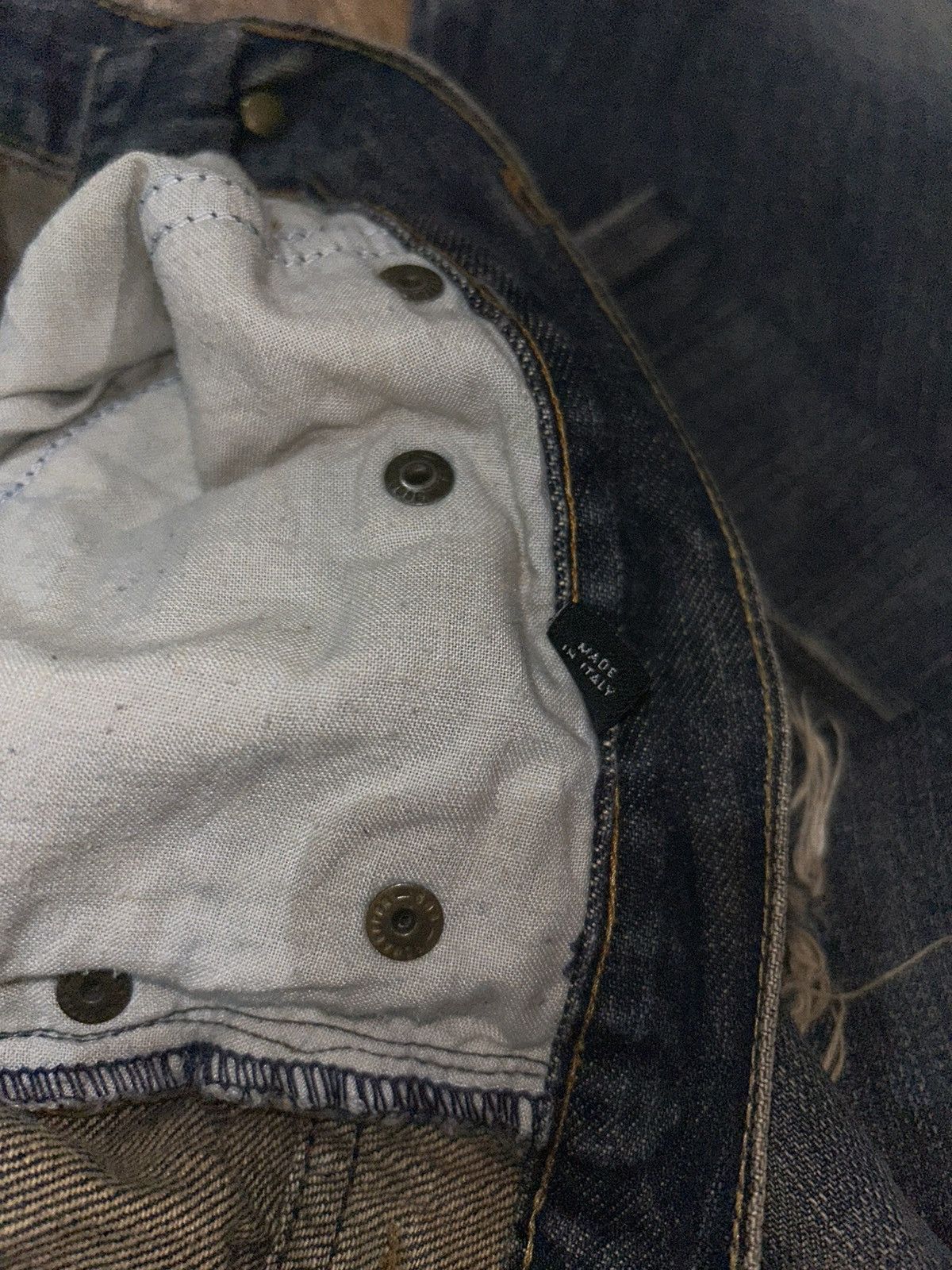 Tornado Mart Dolce & Gabbana D&G Distressed Flared Denim Jeans Size 34" / US 12 / IT 48 - 19 Thumbnail