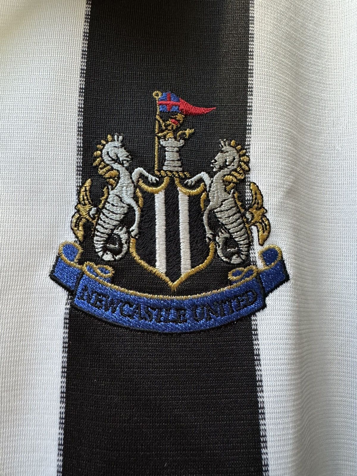Adidas × Vintage Newcastle United Adidas 1999 Home Football Shirt Blokecore Size US L / EU 52-54 / 3 - 4 Thumbnail