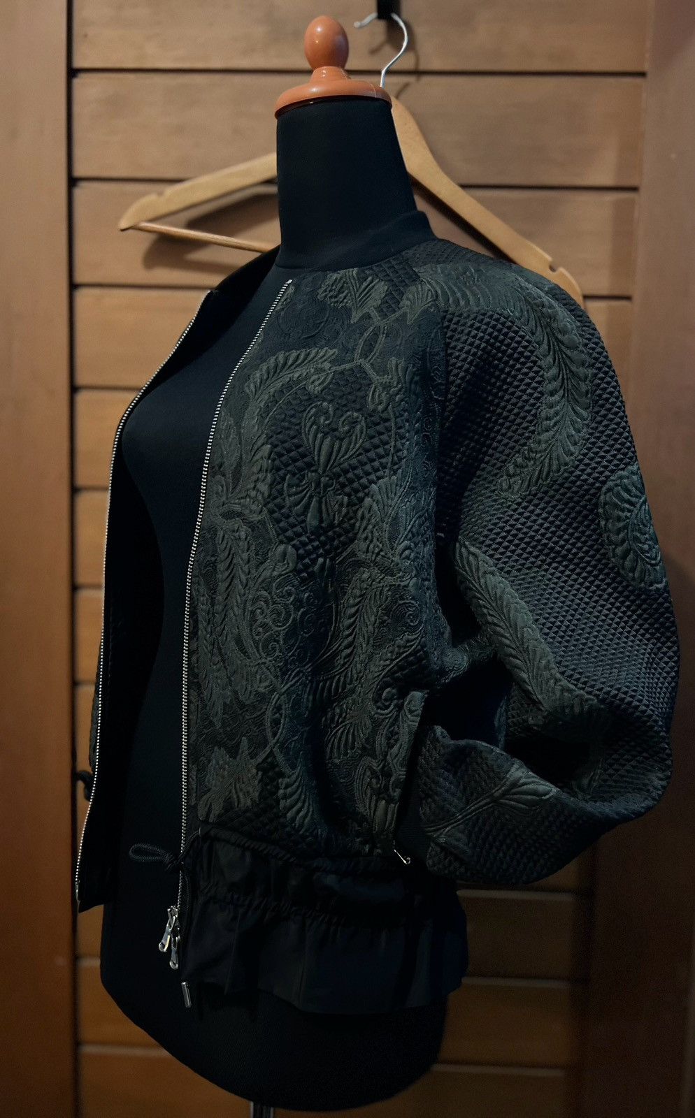 3.1 Phillip Lim 🔥 3.1 Phillip Lim Jacket 🔥 Black Embroidered Bomber Size M / US 6-8 / IT 42-44 - 7 Thumbnail