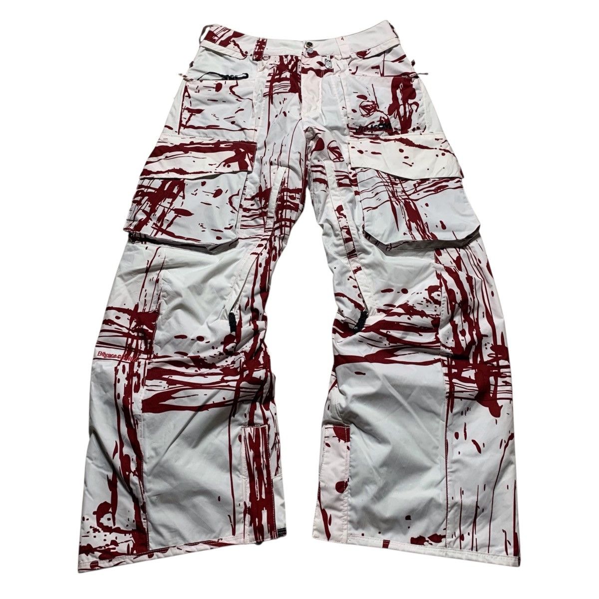 Volcom Volcom Multipocket Bondage Painted Frigid Pants Size US 32 / EU 48 - 1 Thumbnail