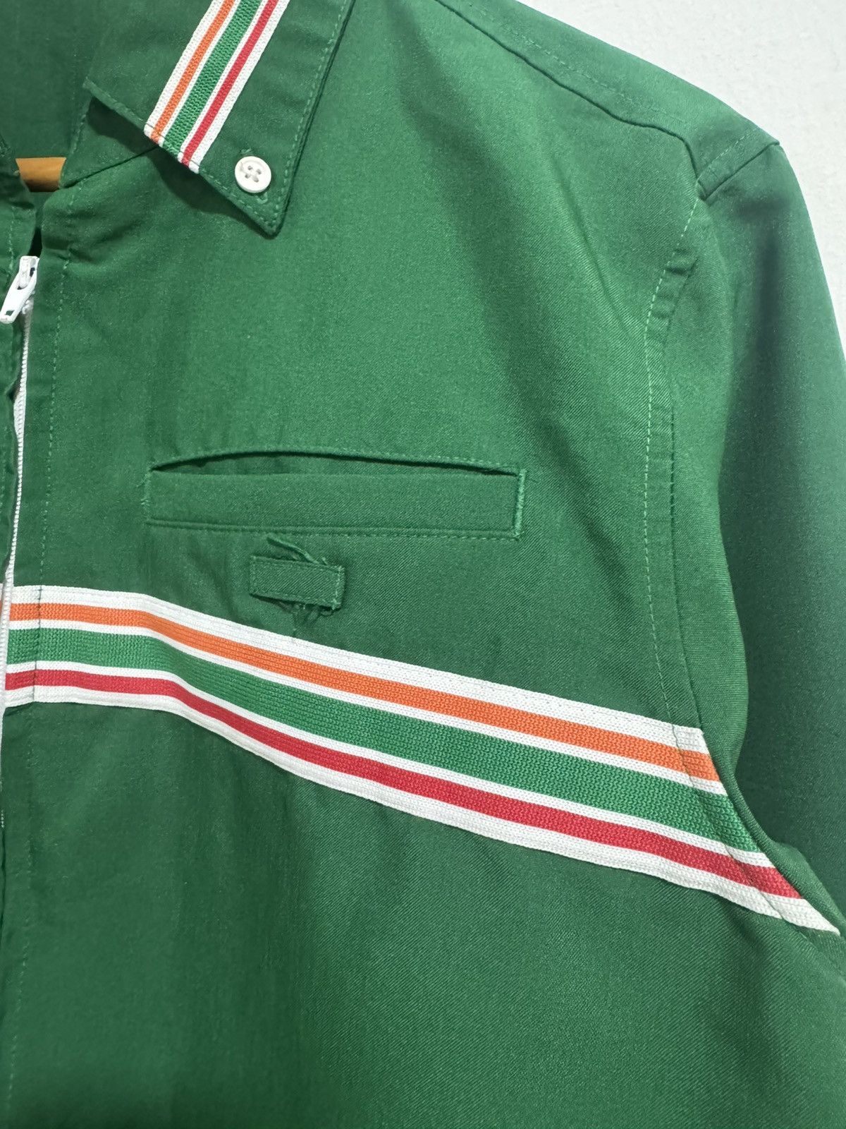 Japanese Brand × Uniform Wares × Vintage 7-Eleven Japan Green Uniform Size US M / EU 48-50 / 2 - 5 Thumbnail