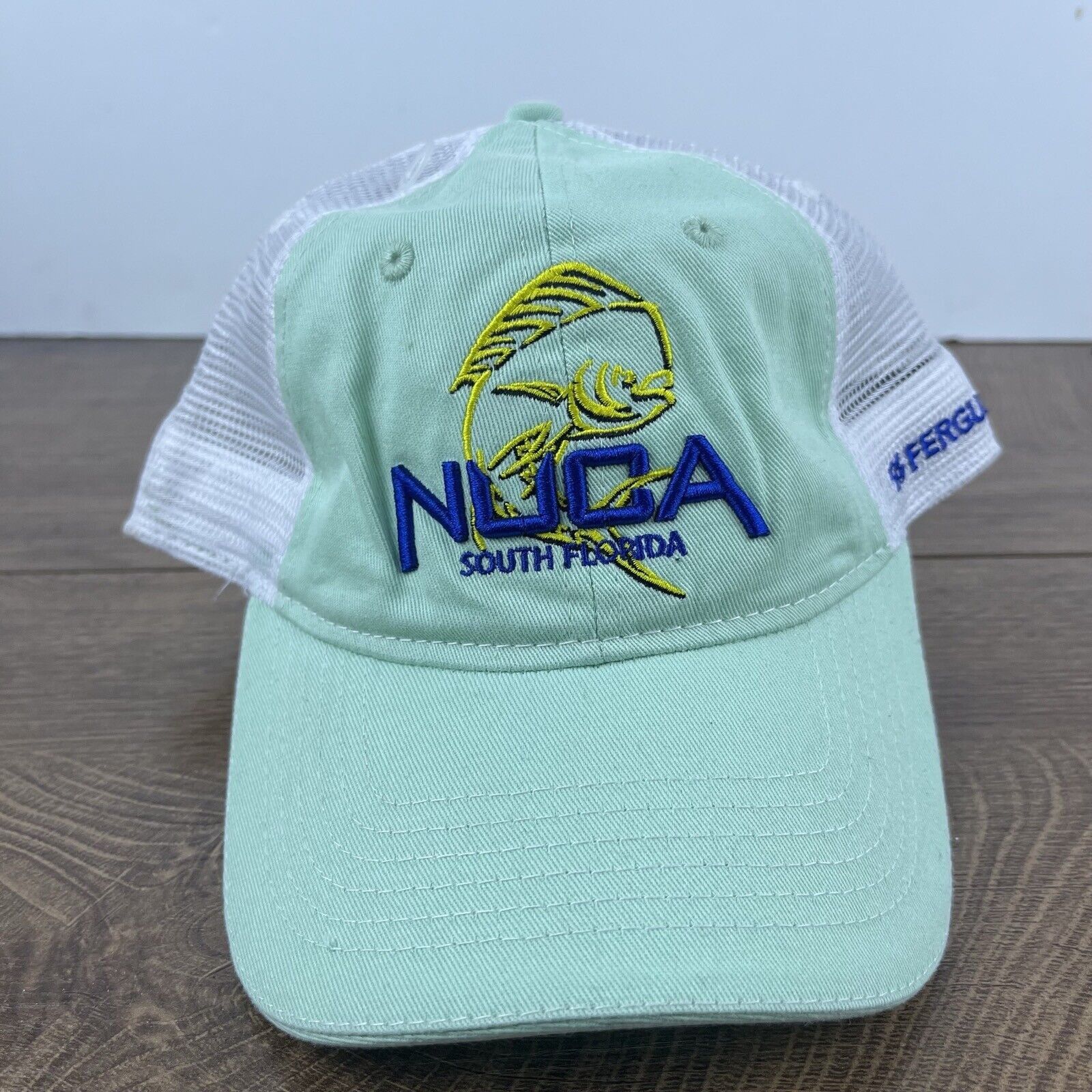 Other NUCA South Florida Hat Adjustable Hat Teal Blue Adjustable H Size ONE SIZE - 3 Thumbnail