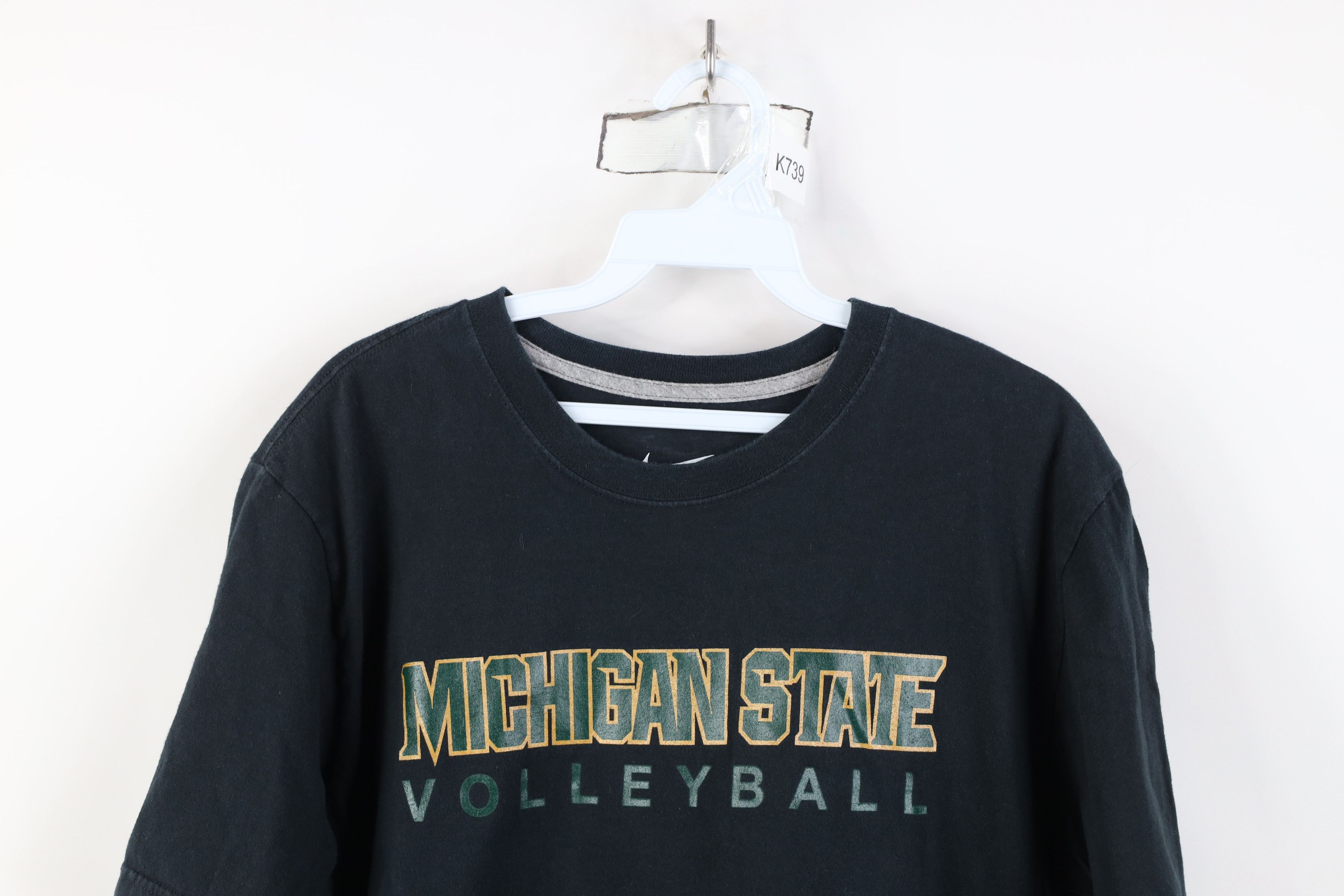 Nike Nike Michigan State University Volleyball T-Shirt Black Size US M / EU 48-50 / 2 - 2 Thumbnail