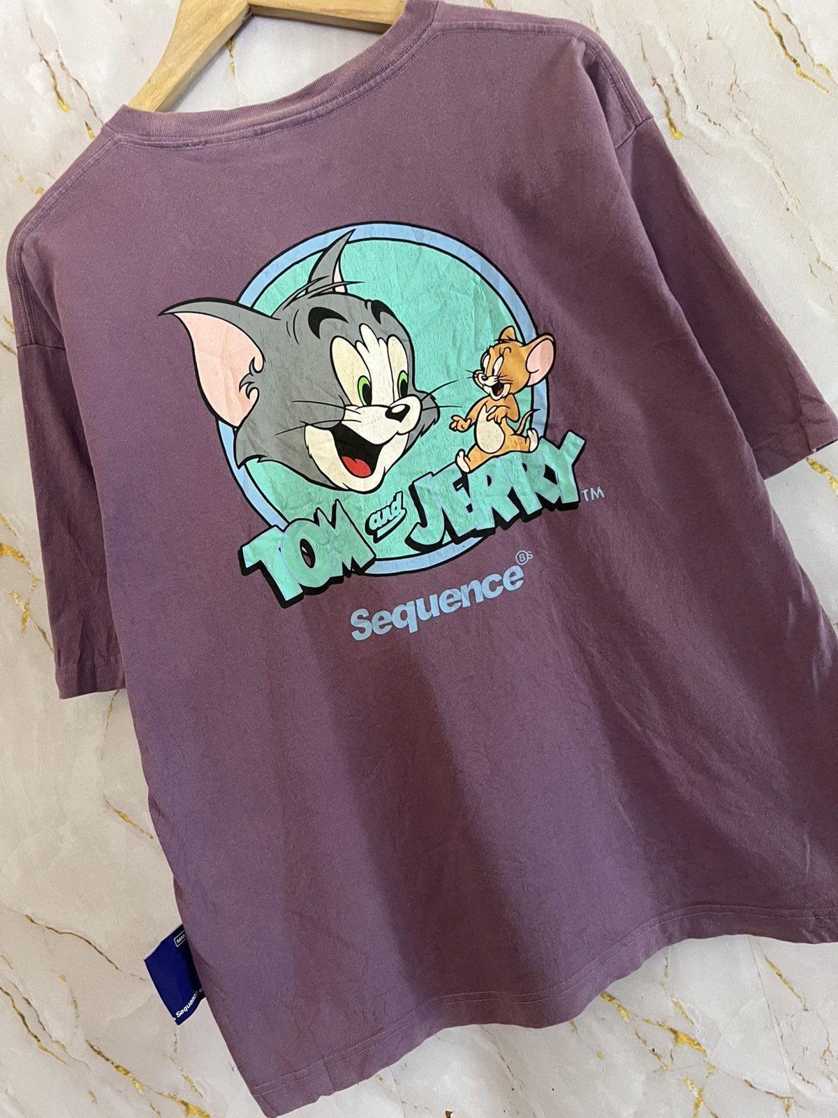 Cartoon Network Tom & Jerry Big Graphic Shirt – Rare SQNC Cartoon Streetwear Size US M / EU 48-50 / 2 - 4 Thumbnail