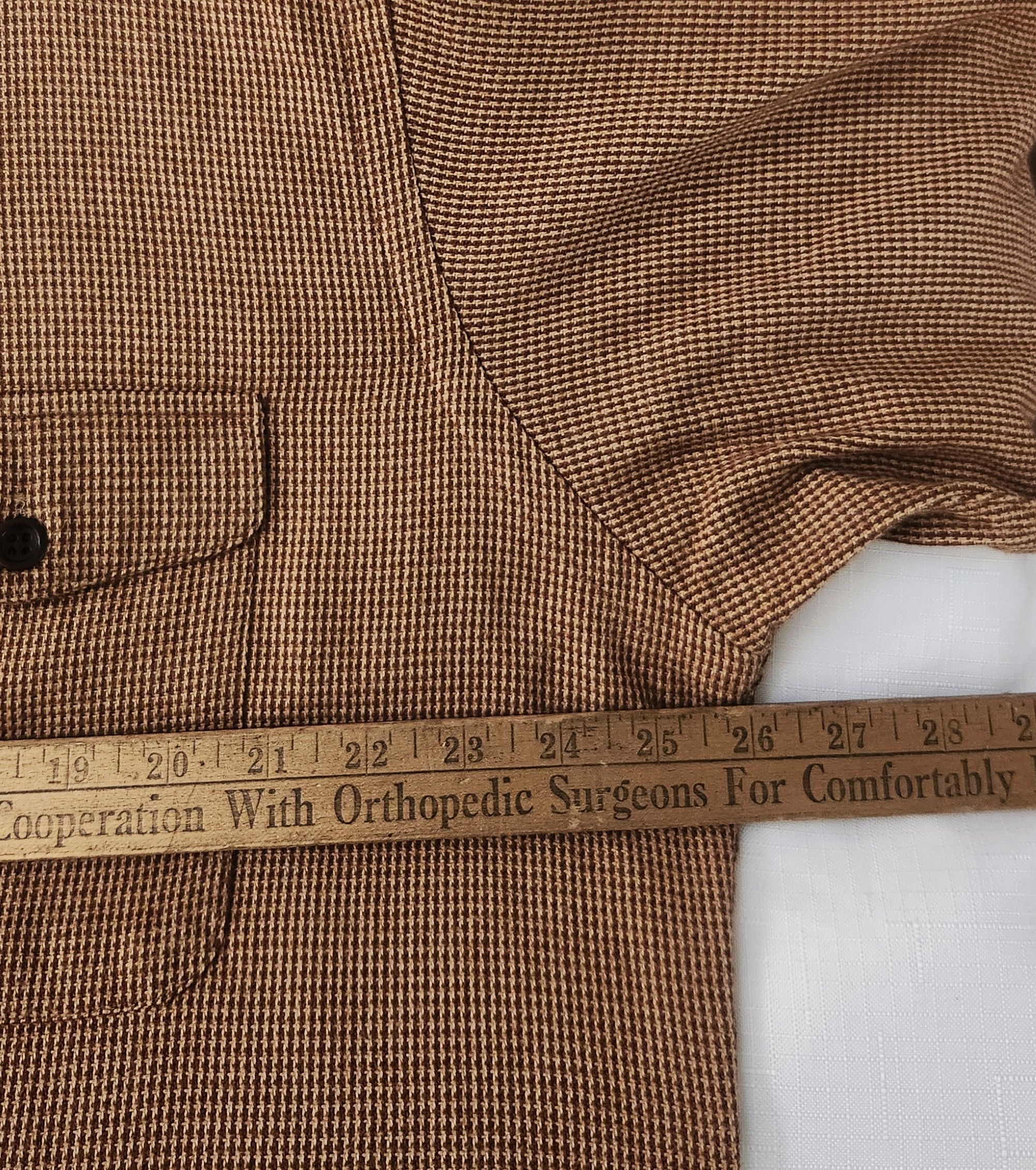 Designer × Polo Ralph Lauren × Vintage Polo Ralph Lauren Bowen Flannel Button Suede Elbow Patches Size US L / EU 52-54 / 3 - 9 Thumbnail