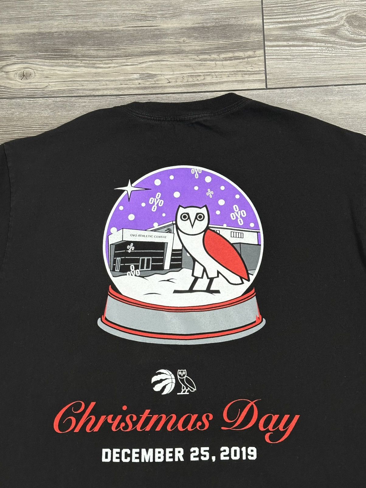 October's Very Own OVO x Toronto Raptors Christmas 2019 Drake Night Longsleeve Size US L / EU 52-54 / 3 - 4 Thumbnail