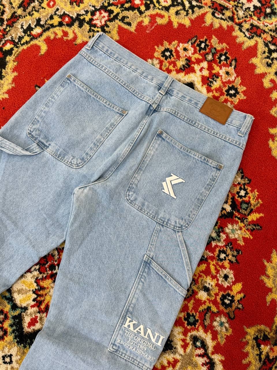 Japanese Brand baggy flared bootcut balenci style y2k hype jeans Size US 32 / EU 48 - 14 Thumbnail