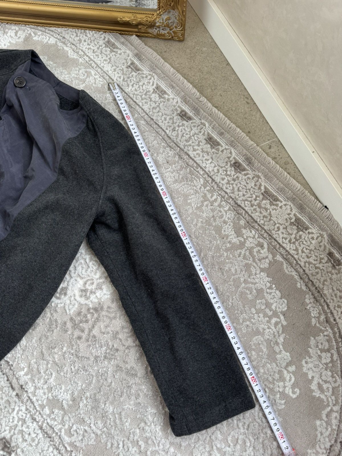 Japanese Brand Avant Garde Japanese coat asymmetry jacket Y2K Size US M / EU 48-50 / 2 - 2 Thumbnail