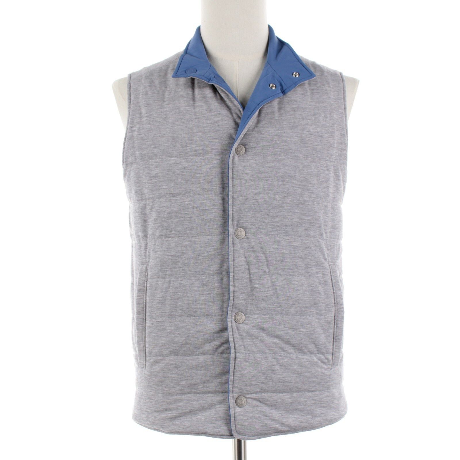Peter Millar Peter Millar Vest Size S US In Gray Nylon / Polyester Blend Size US S / EU 44-46 / 1 - 1 Thumbnail