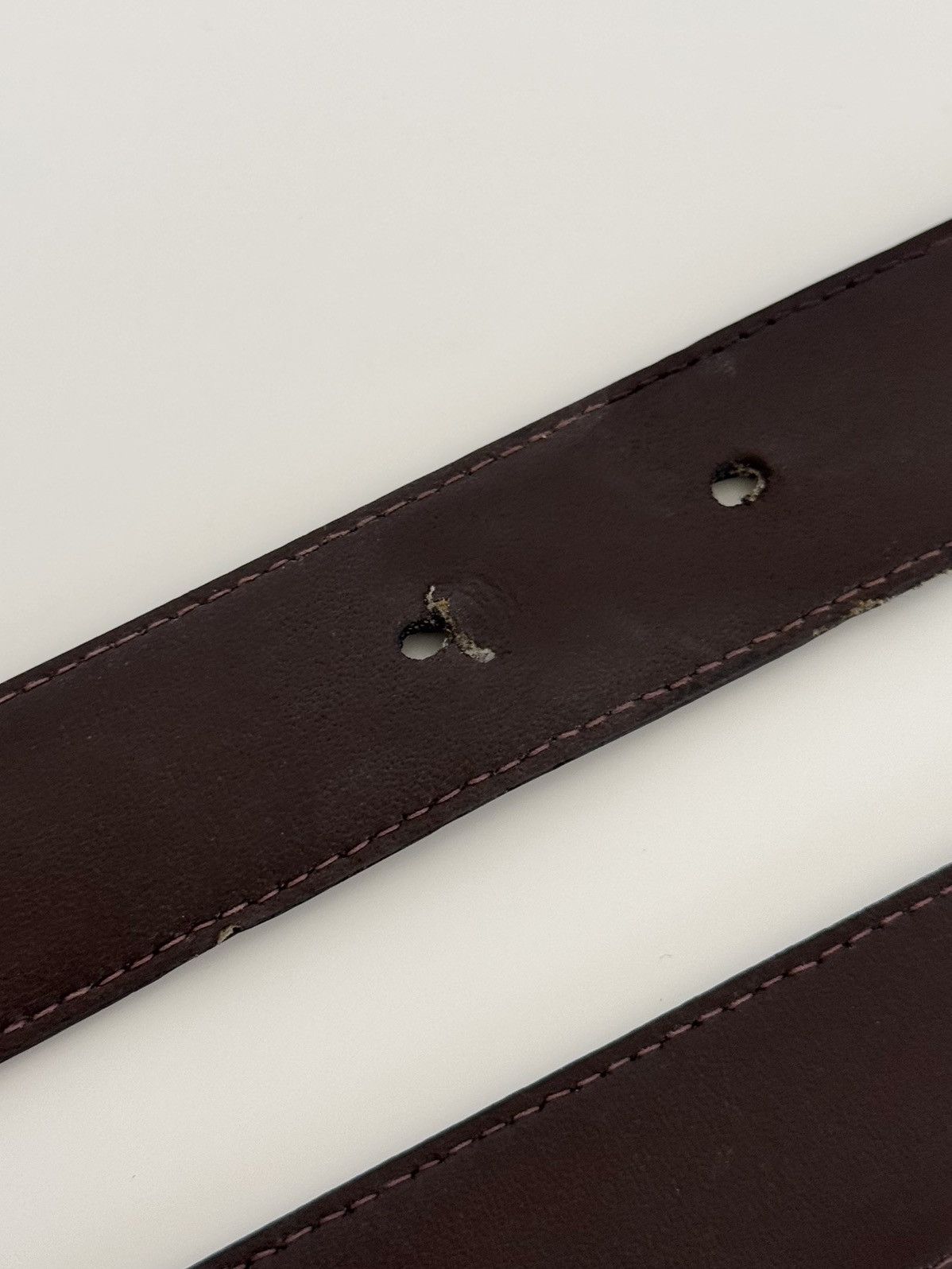 Bally ★0% TAX★ Y2K BALLY LEATHER BELT PUNK ROCK CARTIER Size ONE SIZE - 5 Thumbnail