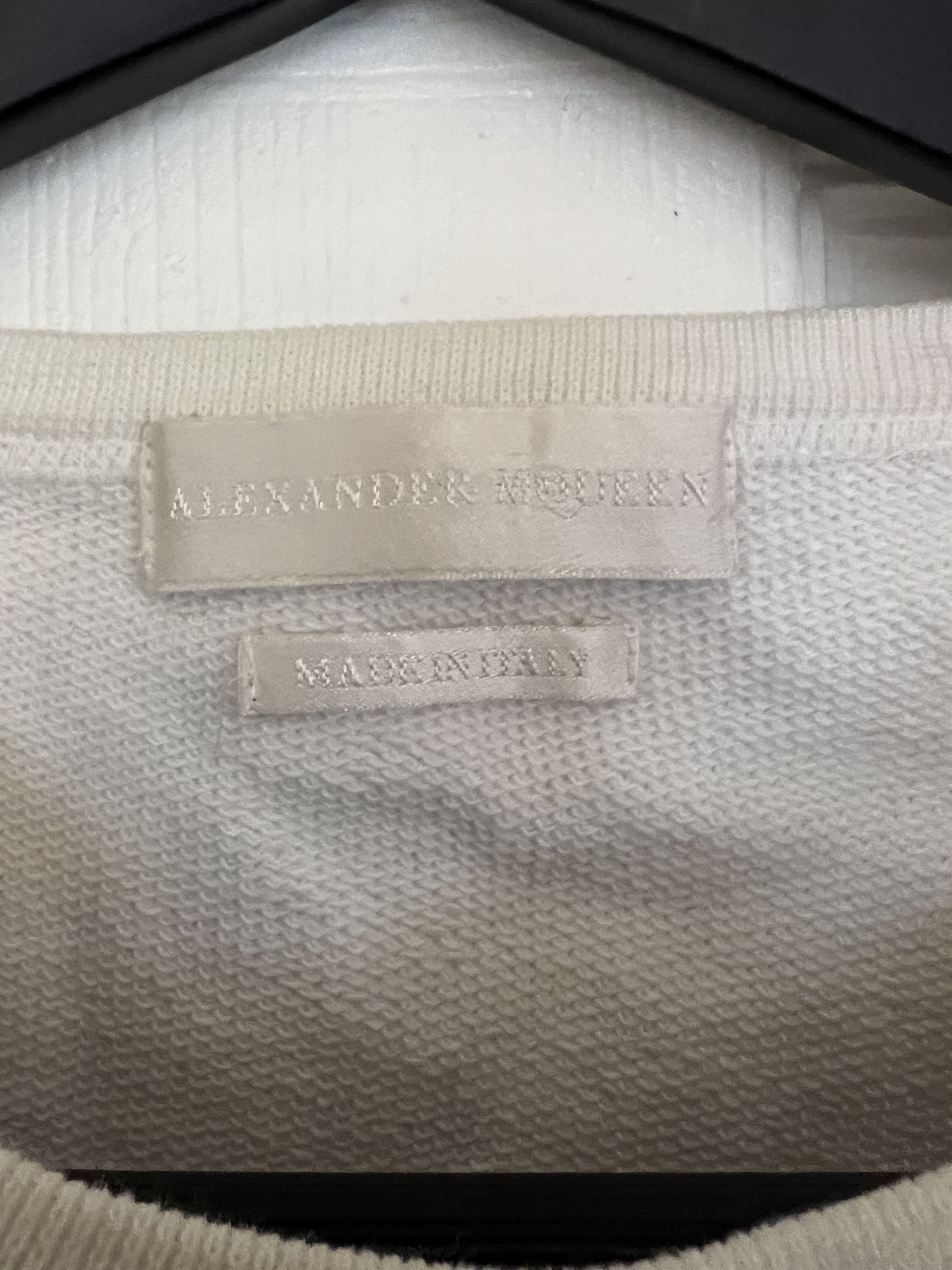 Alexander McQueen Embroidered Skull Sweatshirt Size US S / EU 44-46 / 1 - 5 Thumbnail