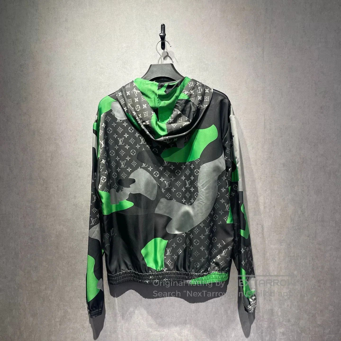 Louis Vuitton LV FW23 Gray Green Camo Windbreaker. Size US XL / EU 56 / 4 - 2 Thumbnail