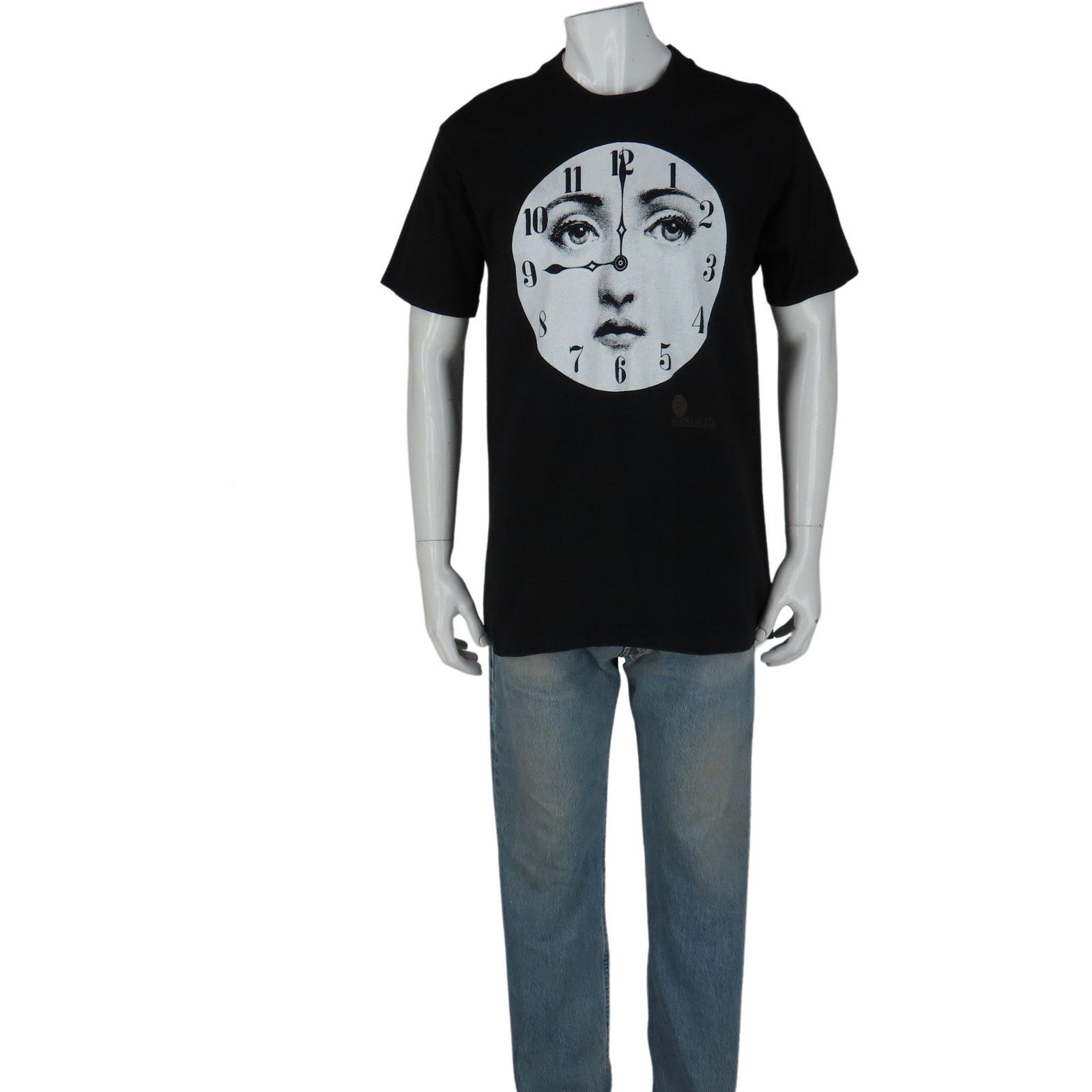 Vintage 80s 90s Vintage Fornasetti Face Tee Size US M / EU 48-50 / 2 - 4 Thumbnail