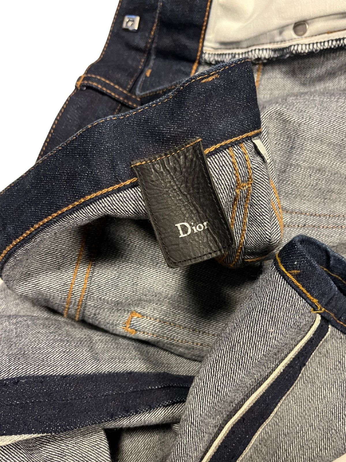 Dior Dior Homme Silver Selvedge Denim Size US 28 / EU 44 - 11 Thumbnail