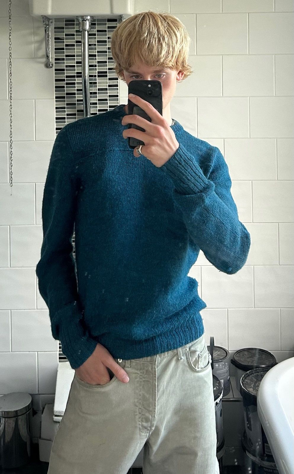 Maison Margiela Mohair Sweater | Grailed