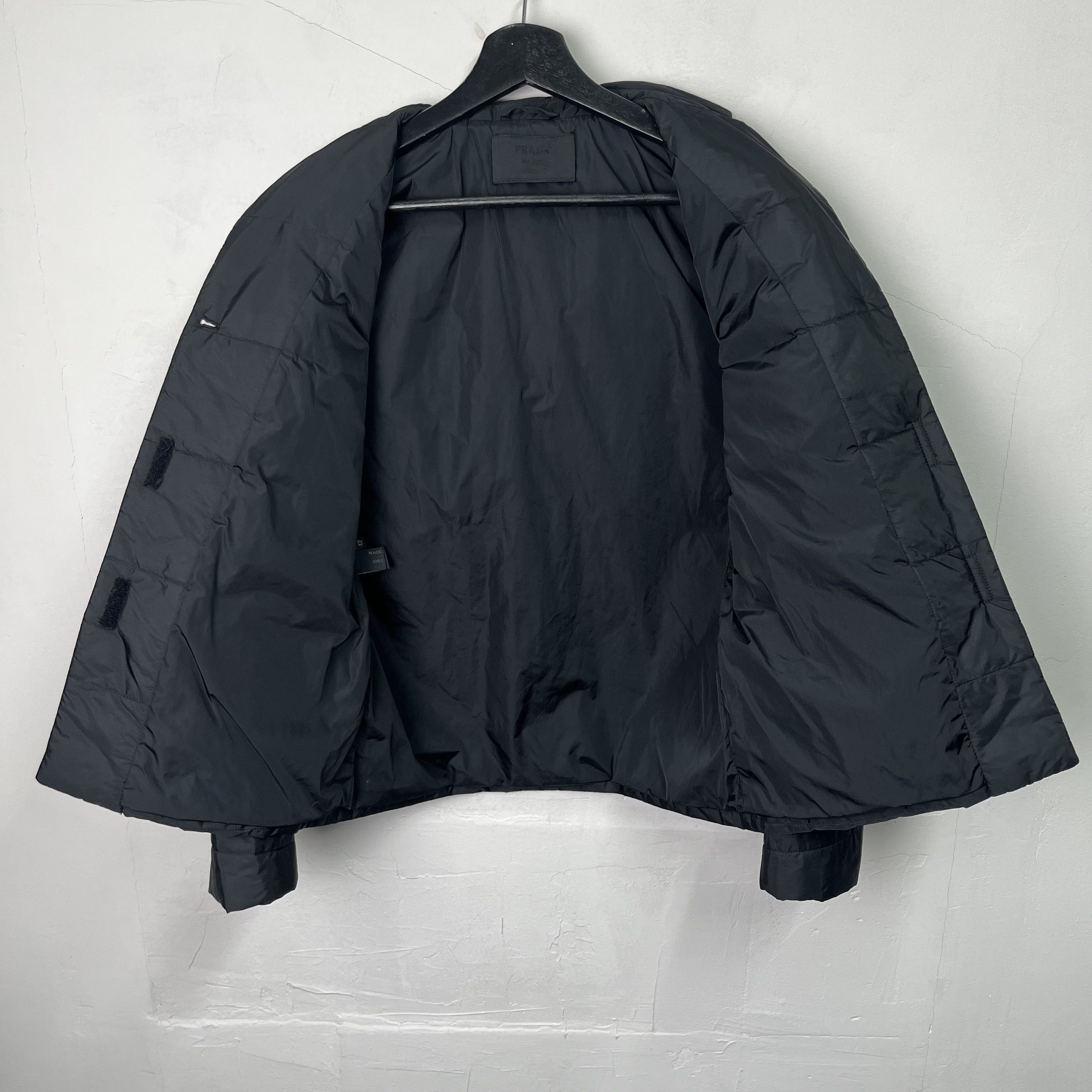 Prada Prada Milano Nylon Blazer Jacket Size US XS / EU 42 / 0 - 5 Thumbnail