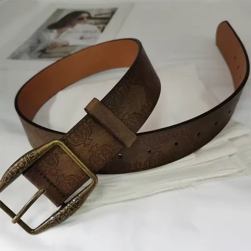 Other Pattern Buckle Pin Belt Size ONE SIZE - 3 Thumbnail