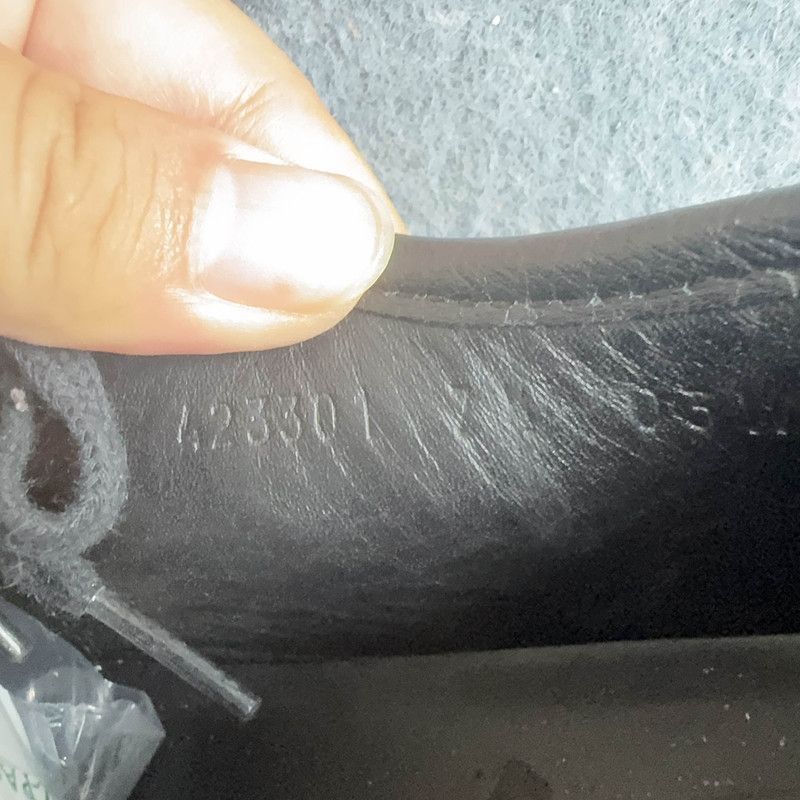 Gucci Gucci Black Leather Low-Top Sneakers Size US 8 / EU 41 - 5 Thumbnail