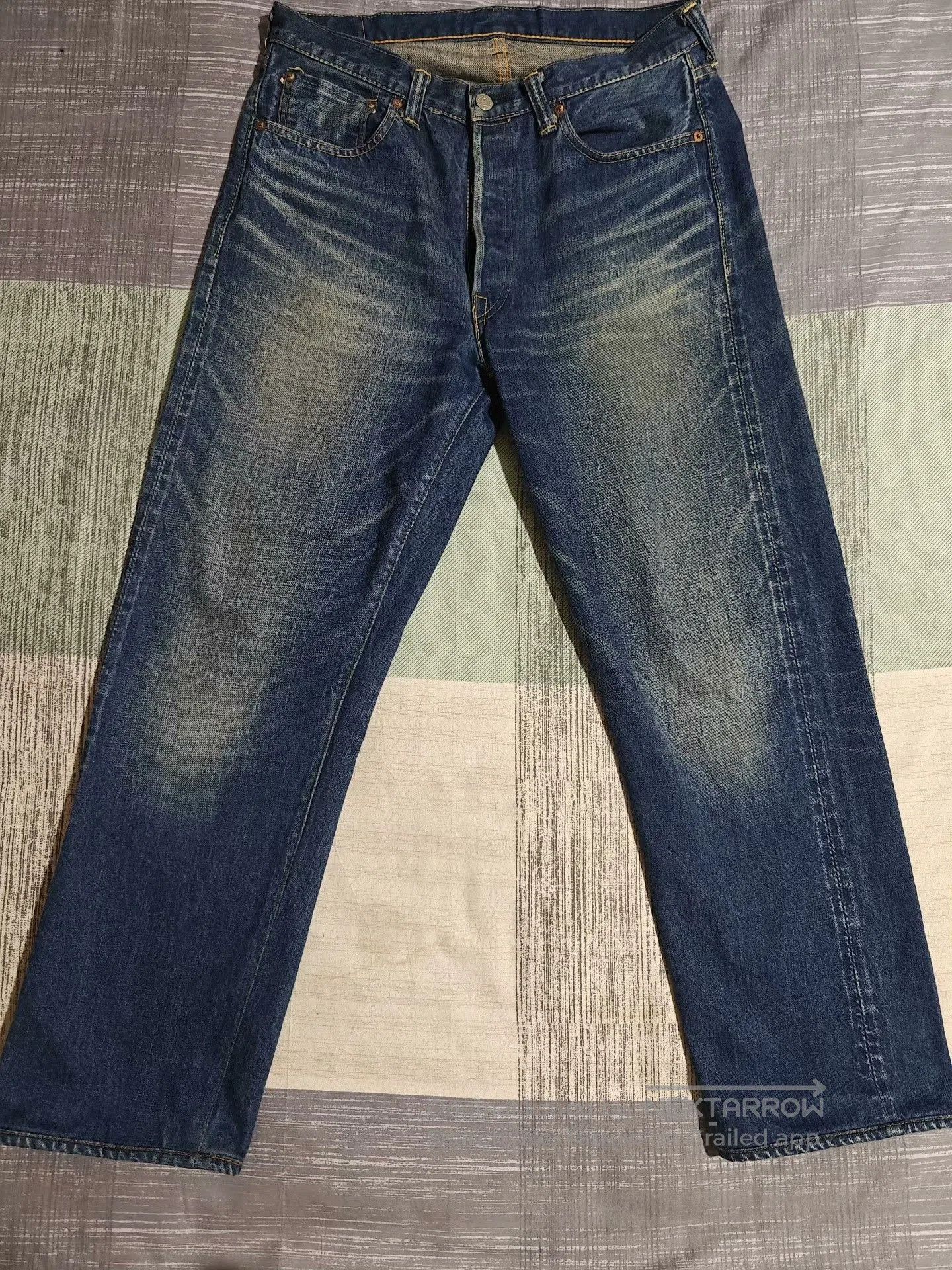 Full Count & Co. Full Count 1344 Denim Jeans. Size US 33 - 3 Thumbnail