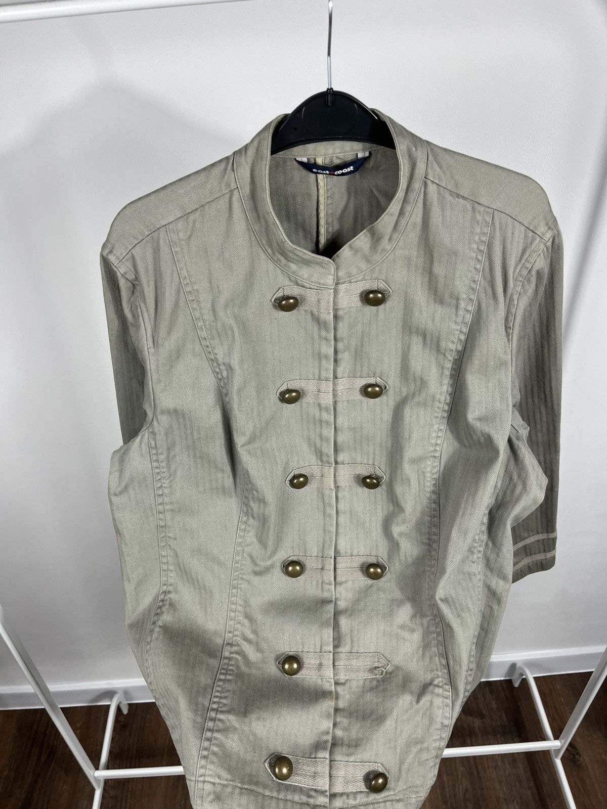 Other Napoleon Military Style Jacket Button Front Structured Fit Size M / US 6-8 / IT 42-44 - 5 Thumbnail