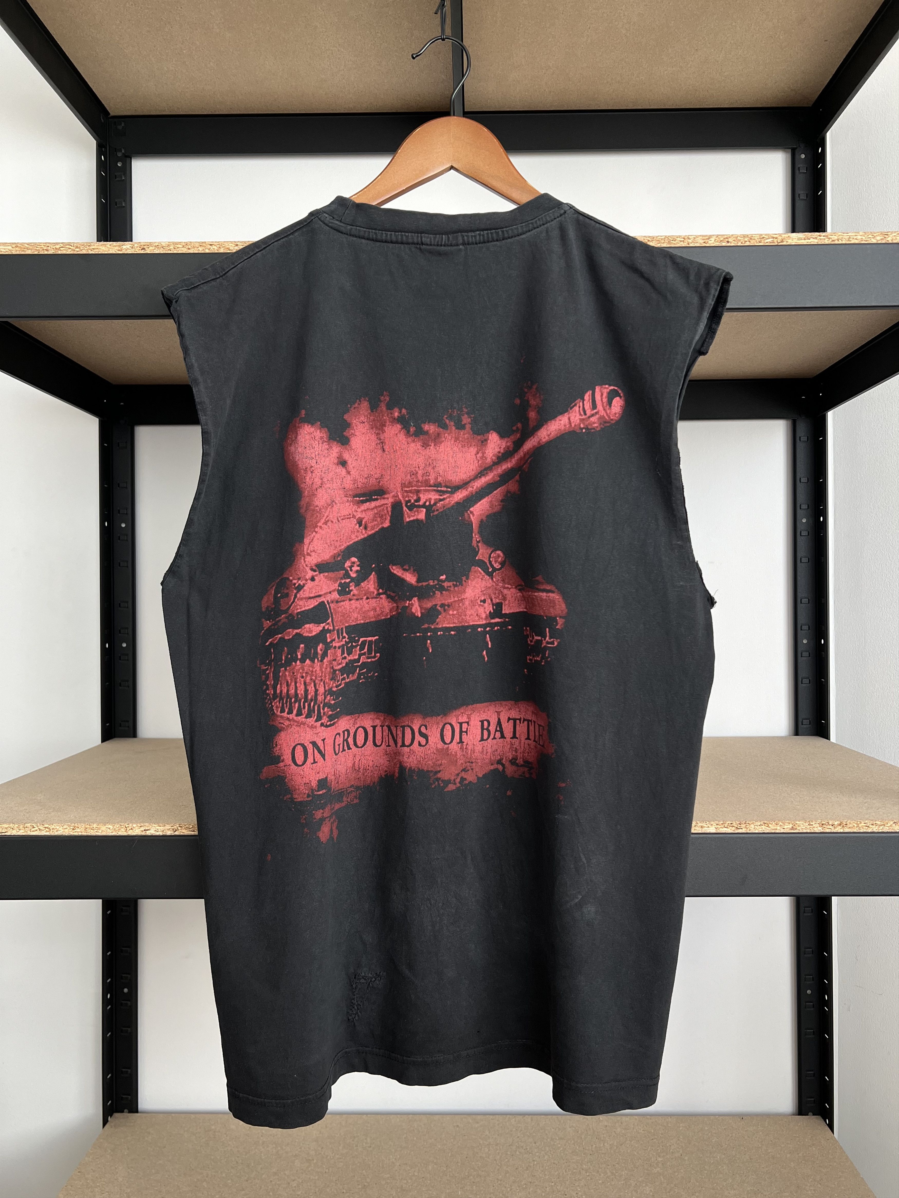 Band Tees Vintage 2004 Malevolent Creation Warkult Black Sleeveless Size US XL / EU 56 / 4 - 2 Thumbnail