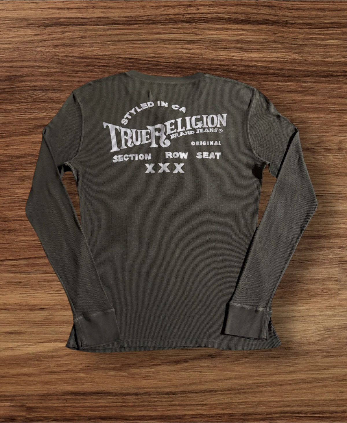 True Religion TRUE RELIGION Long Sleeve Knit T-Shirt Size US S / EU 44-46 / 1 - 1 Thumbnail